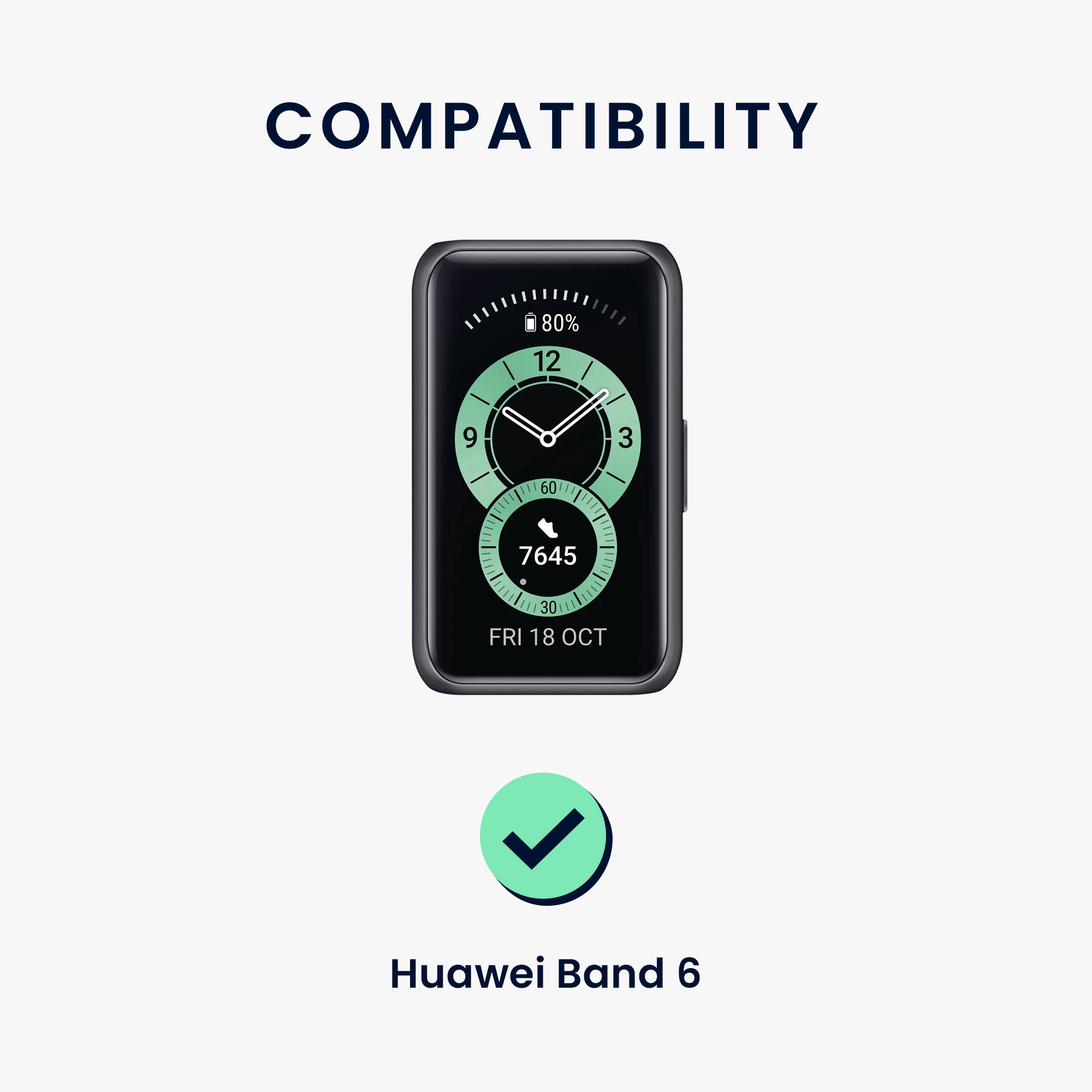 Sada řemínků na chytré hodinky Huawei Band 6 / 6 Pro / Honor Band 7 / 6 2 ks černo-červeno-černo-šedé