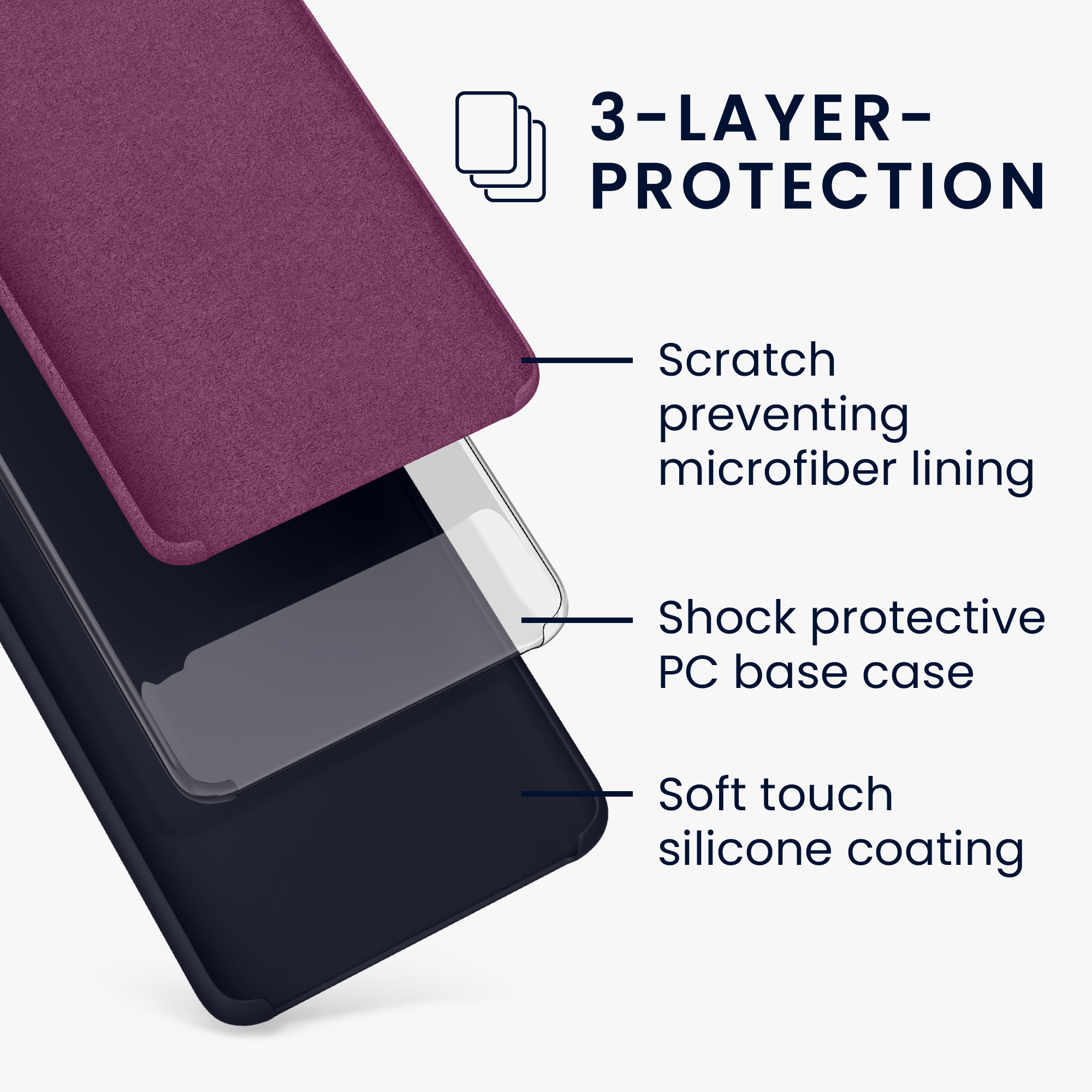 TPU kryt kwmobile Google Pixel 7 Pro - tmavě modrý Deep Ocean