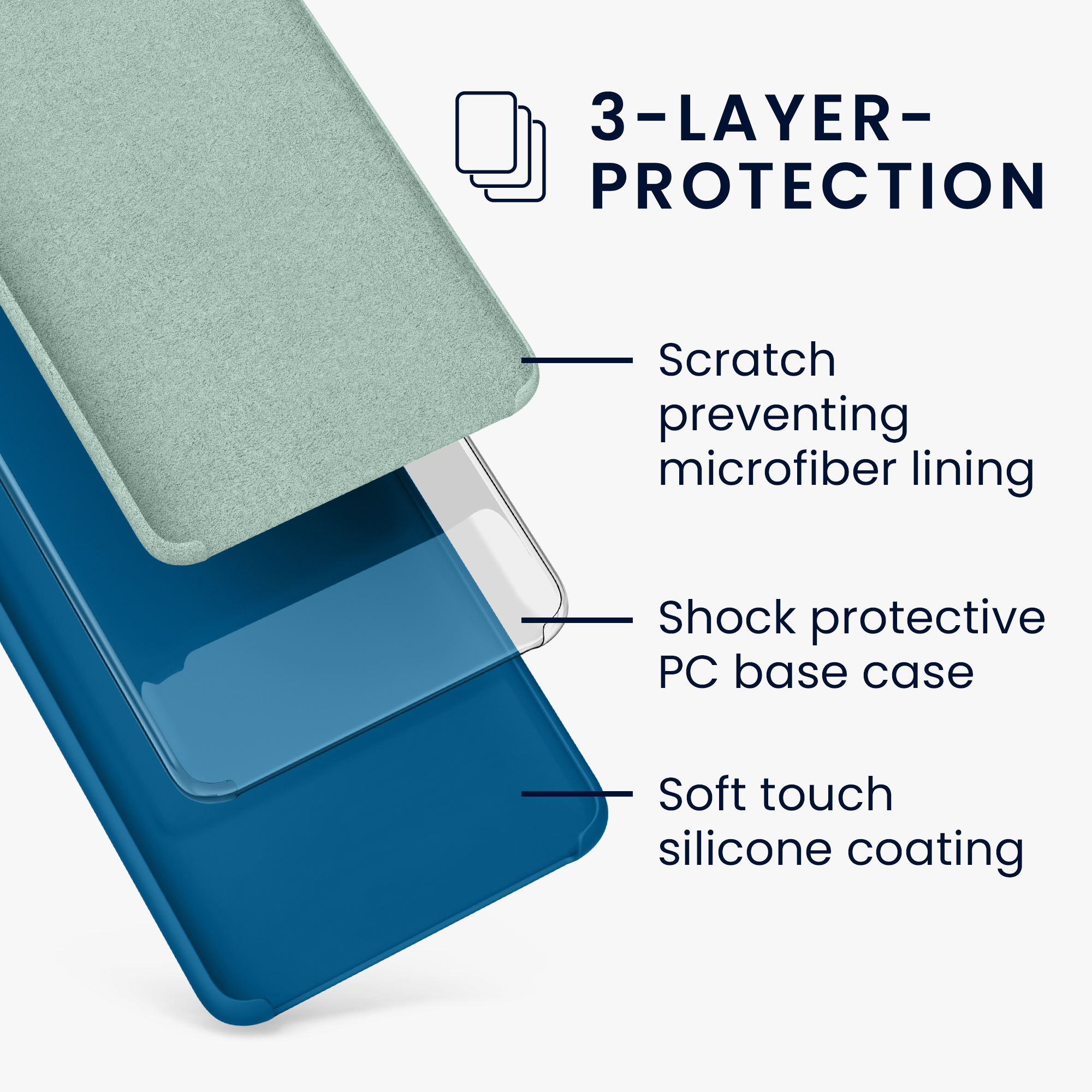 TPU kryt kwmobile Google Pixel 7 Pro - modrý Blue Reef