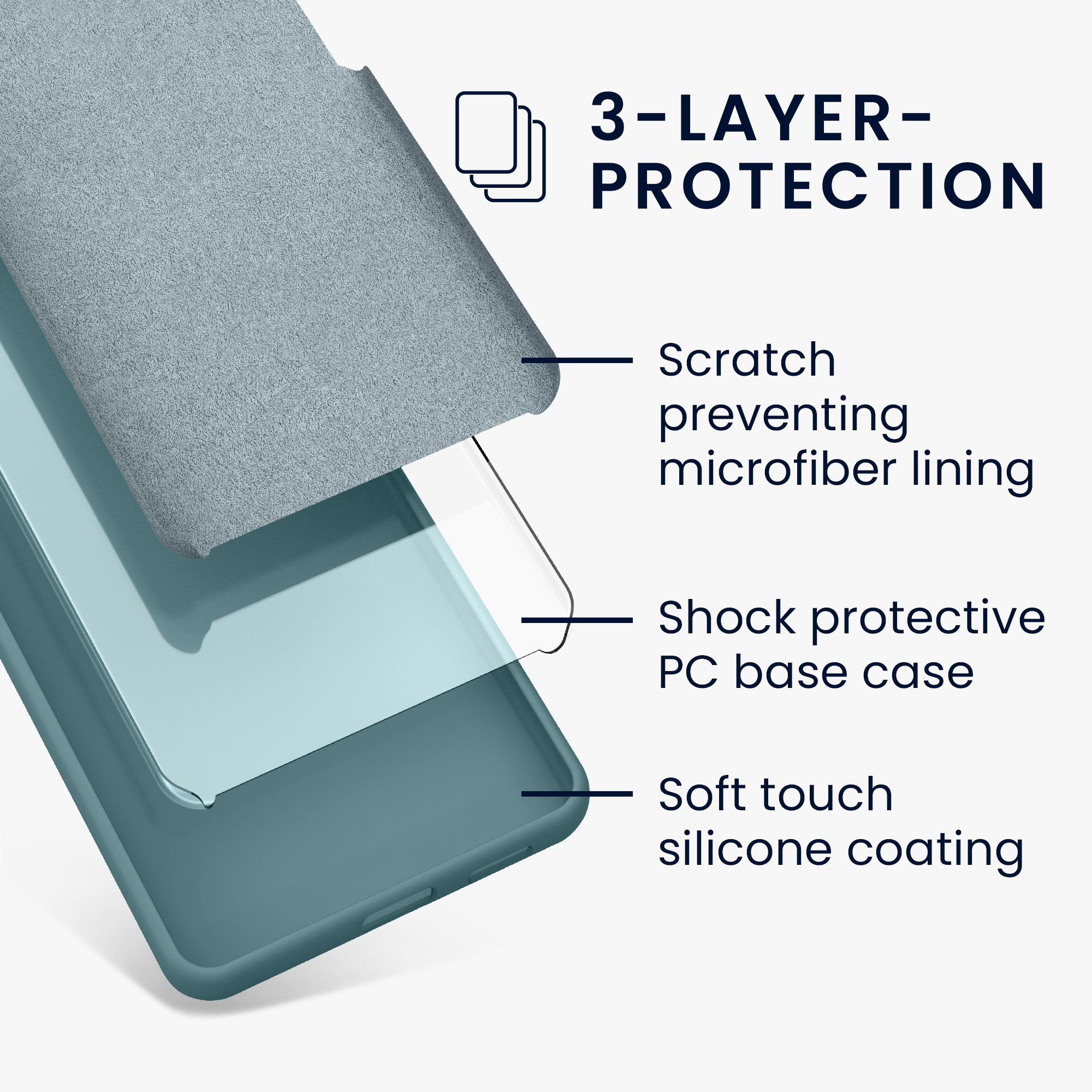 TPU kryt kwmobile Google Pixel 7 Pro - béžově šedý Antique Stone