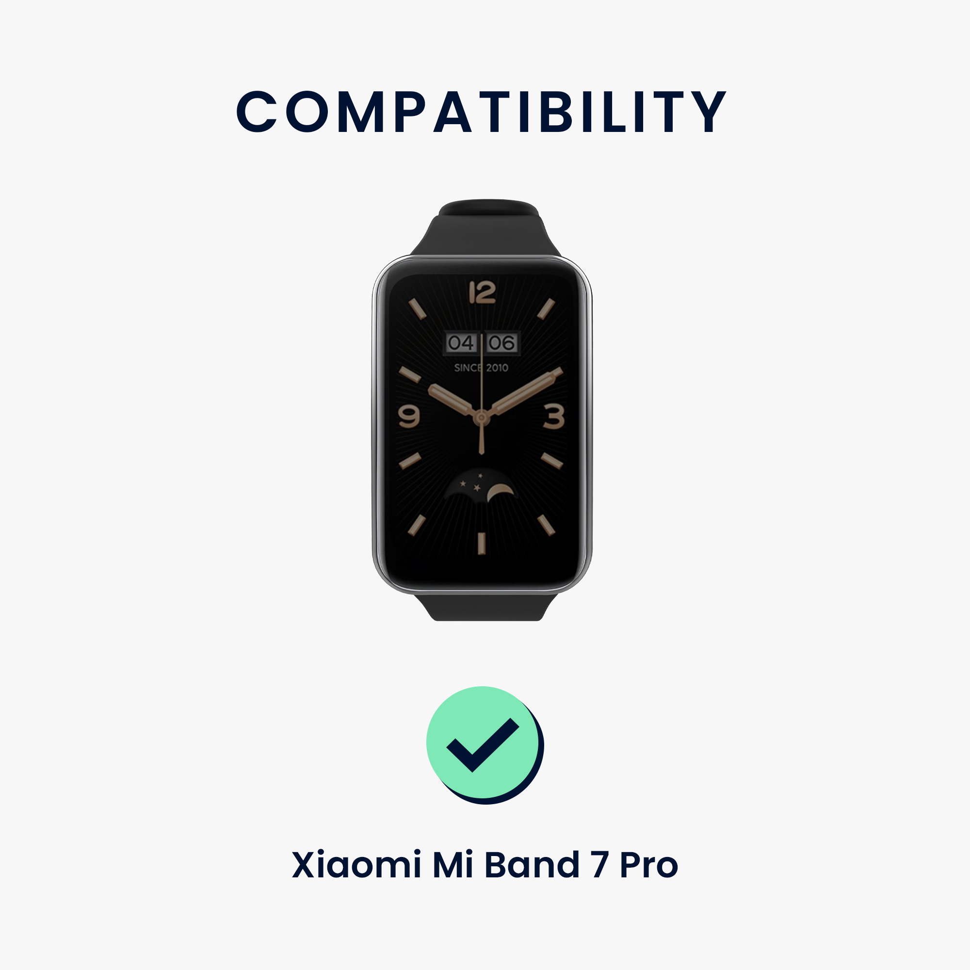 2 ks Řemínek kwmobile Xiaomi Mi, černá