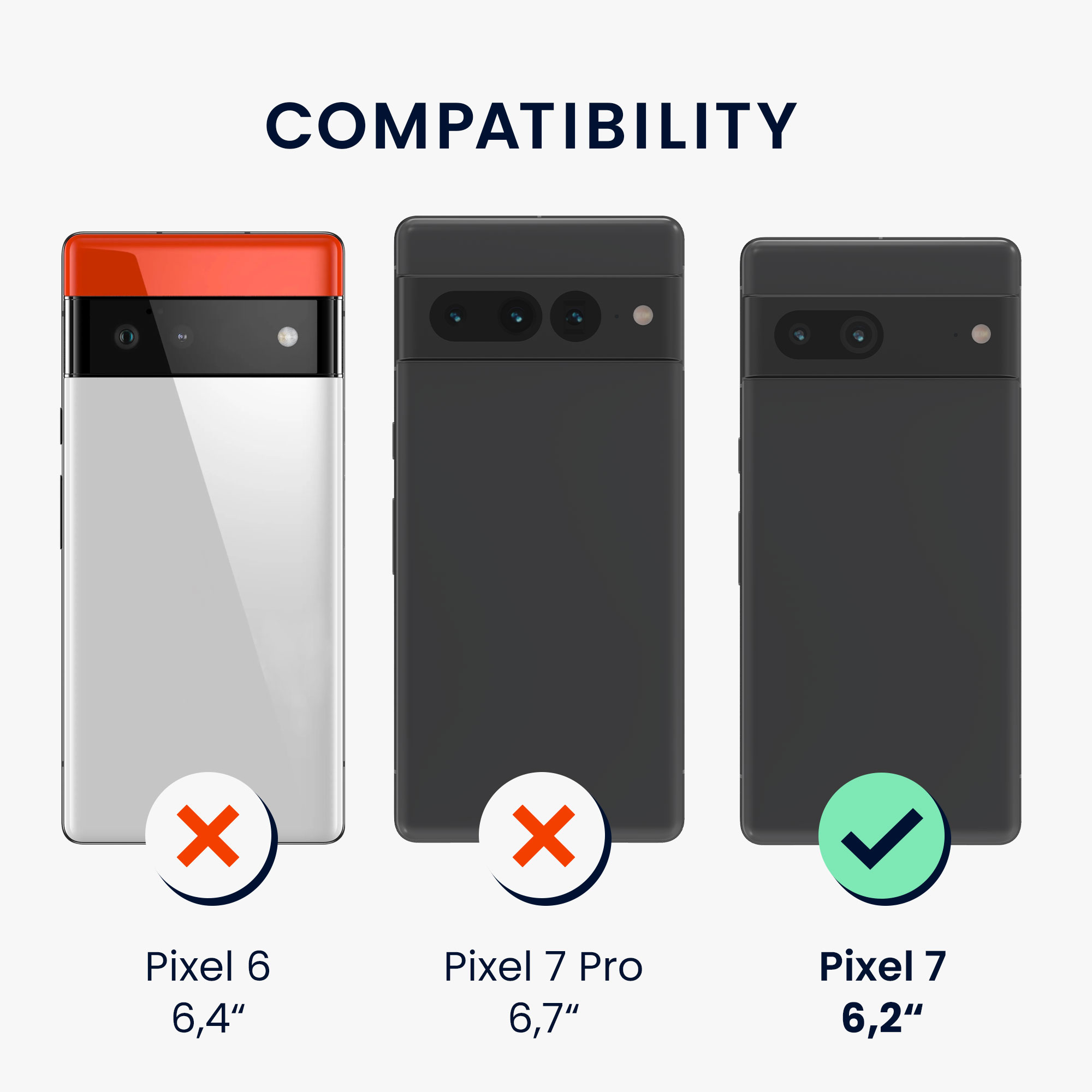 Crossbody kryt kwmobile pro Google Pixel 7 - černá