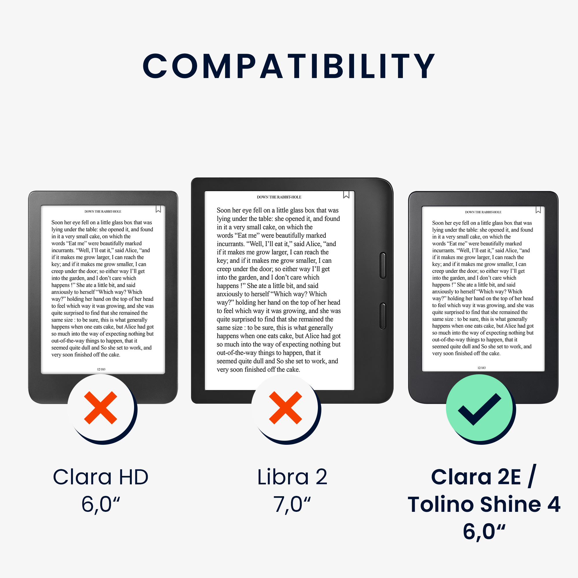 Flip pouzdro na čtečku s magnetem Kobo Clara 2E/Tolino Shine 4 tmavě zelené