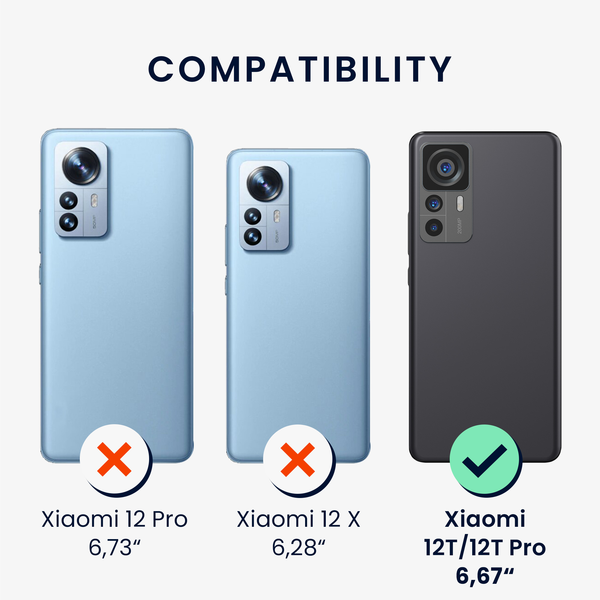 Kryt na mobil Xiaomi 12T / 12T Pro kwmobile dřevěný tmavě hnědá