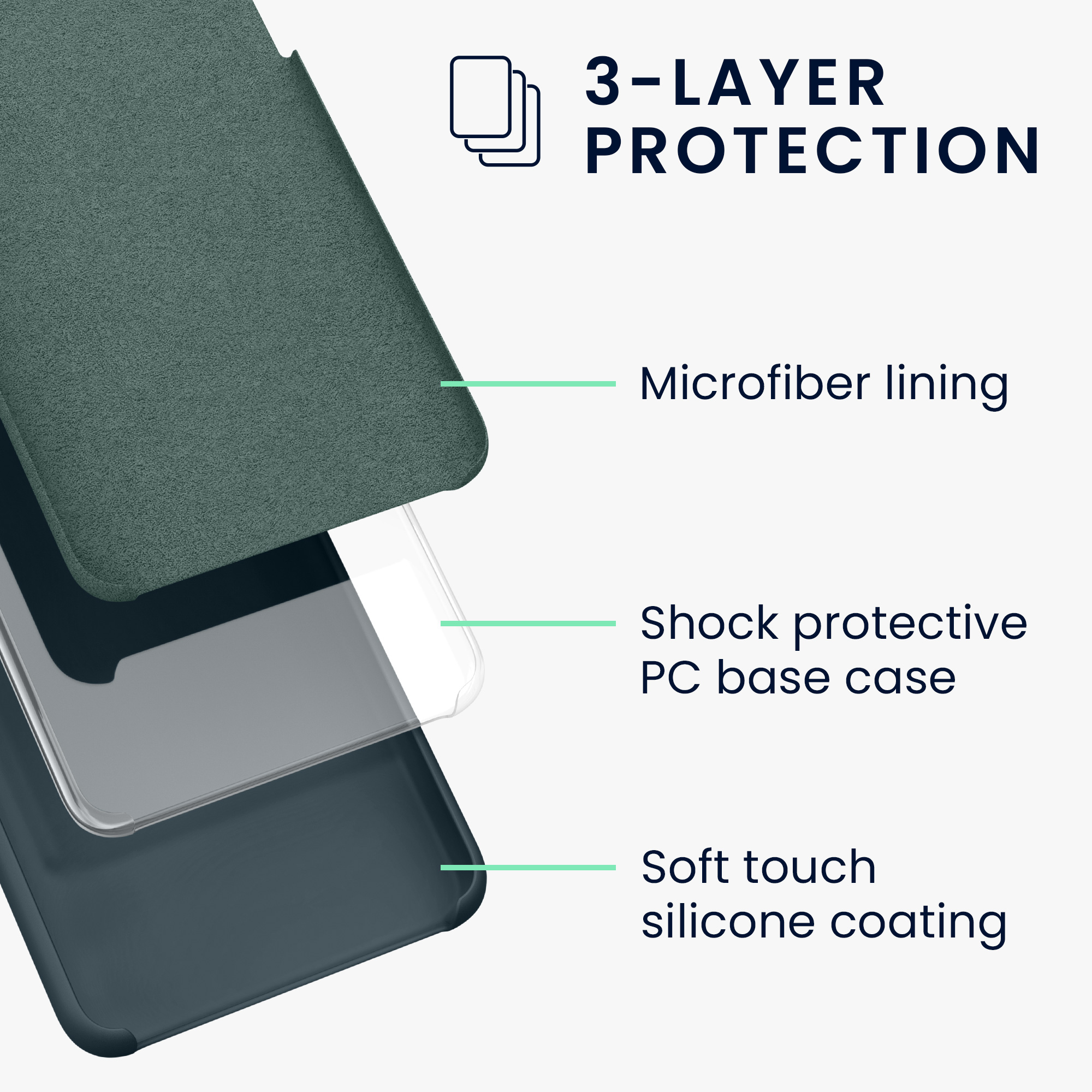 Kryt na mobil Samsung Galaxy A54 5G kwmobile slim matný TPU Tmavě břidlicová