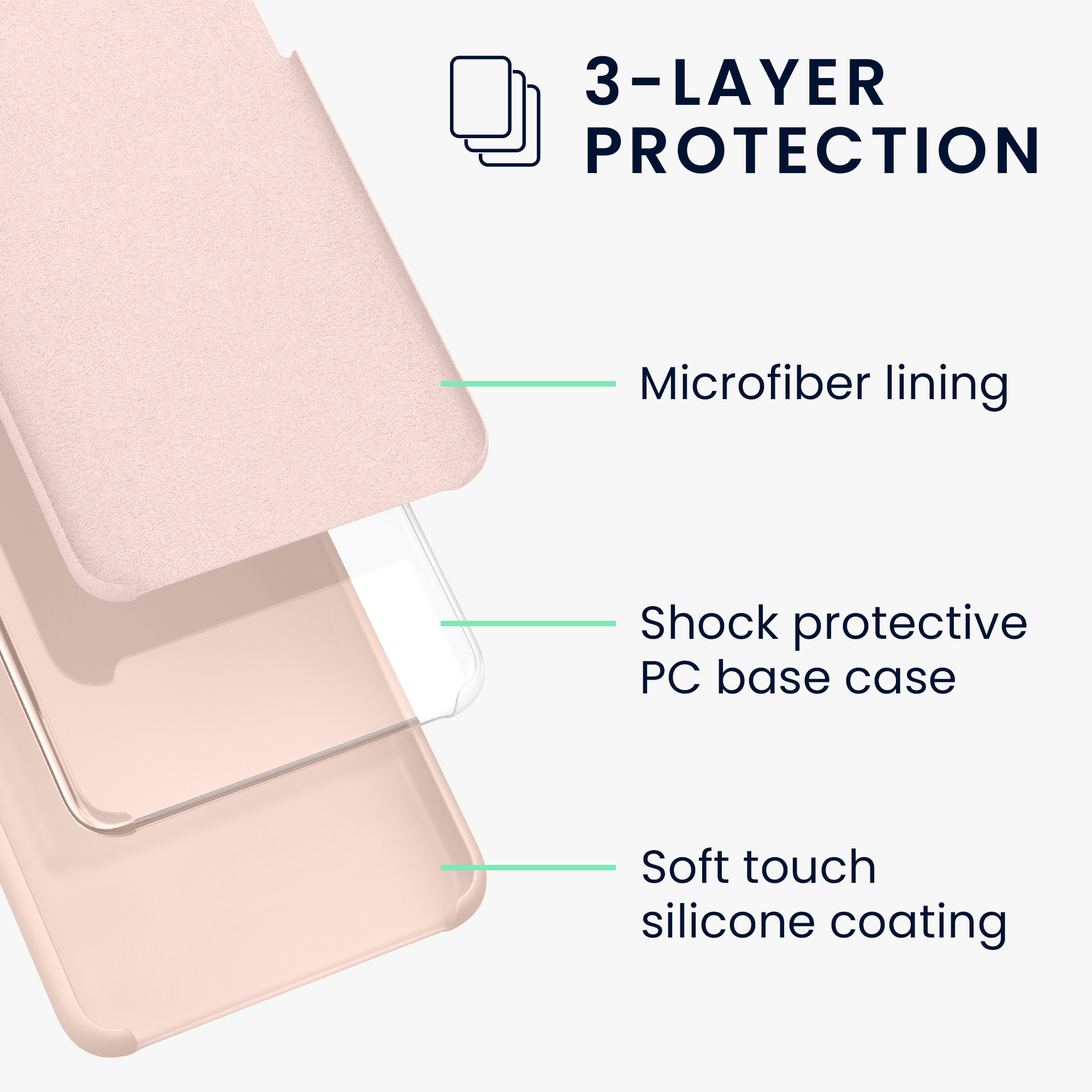 Kryt na mobil Samsung Galaxy A54 5G kwmobile slim matný TPU Kokosový vír