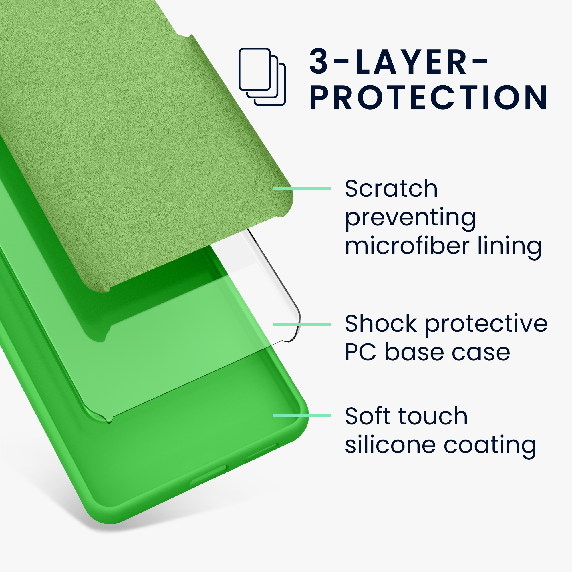 Kryt na mobil Samsung Galaxy A14 5G kwmobile TPU Limetková zelená
