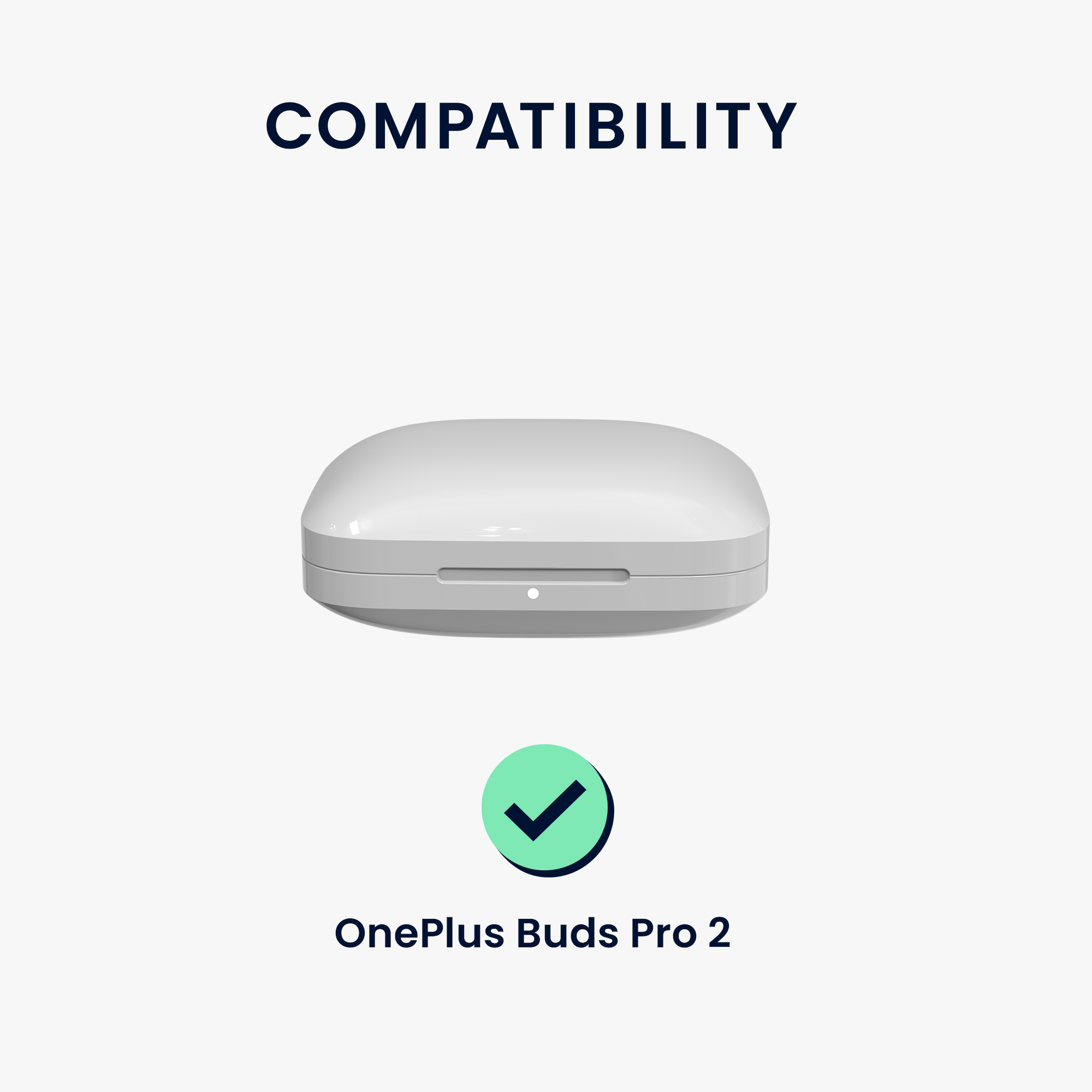 Silikonové pouzdro na sluchátka OnePlus Buds Pro 2 černé