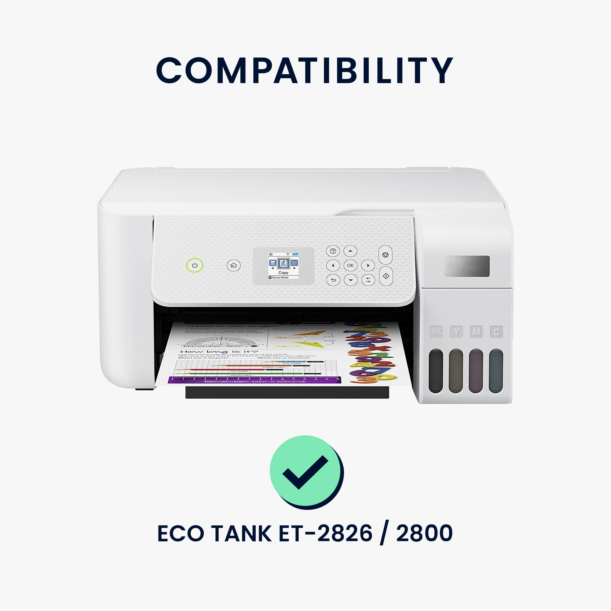 Ochranný obal na tiskárnu Epson Eco Tank kwmobile tmavě šedý
