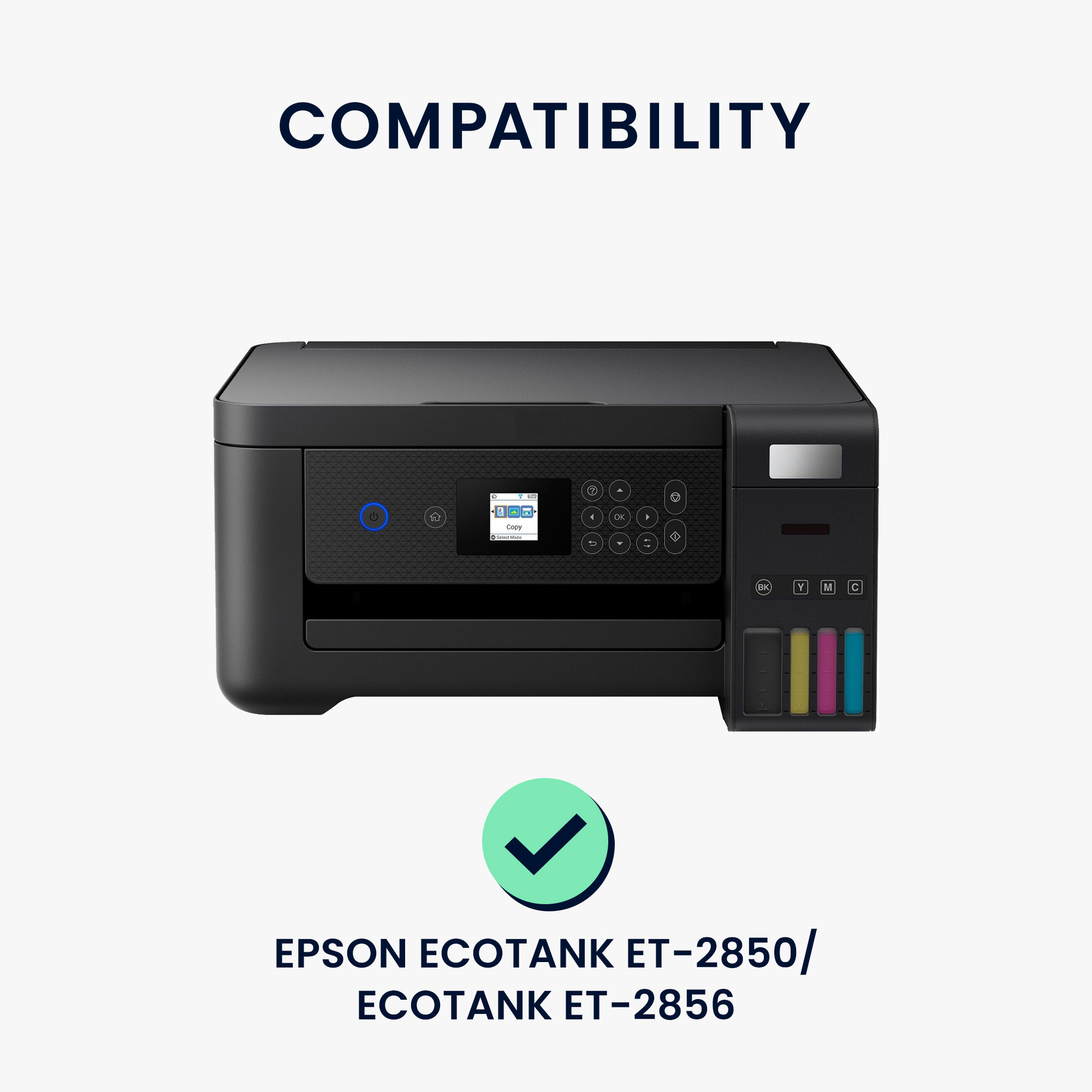 Ochranný obal na tiskárnu Epson EcoTank ET-2850 světle šedé