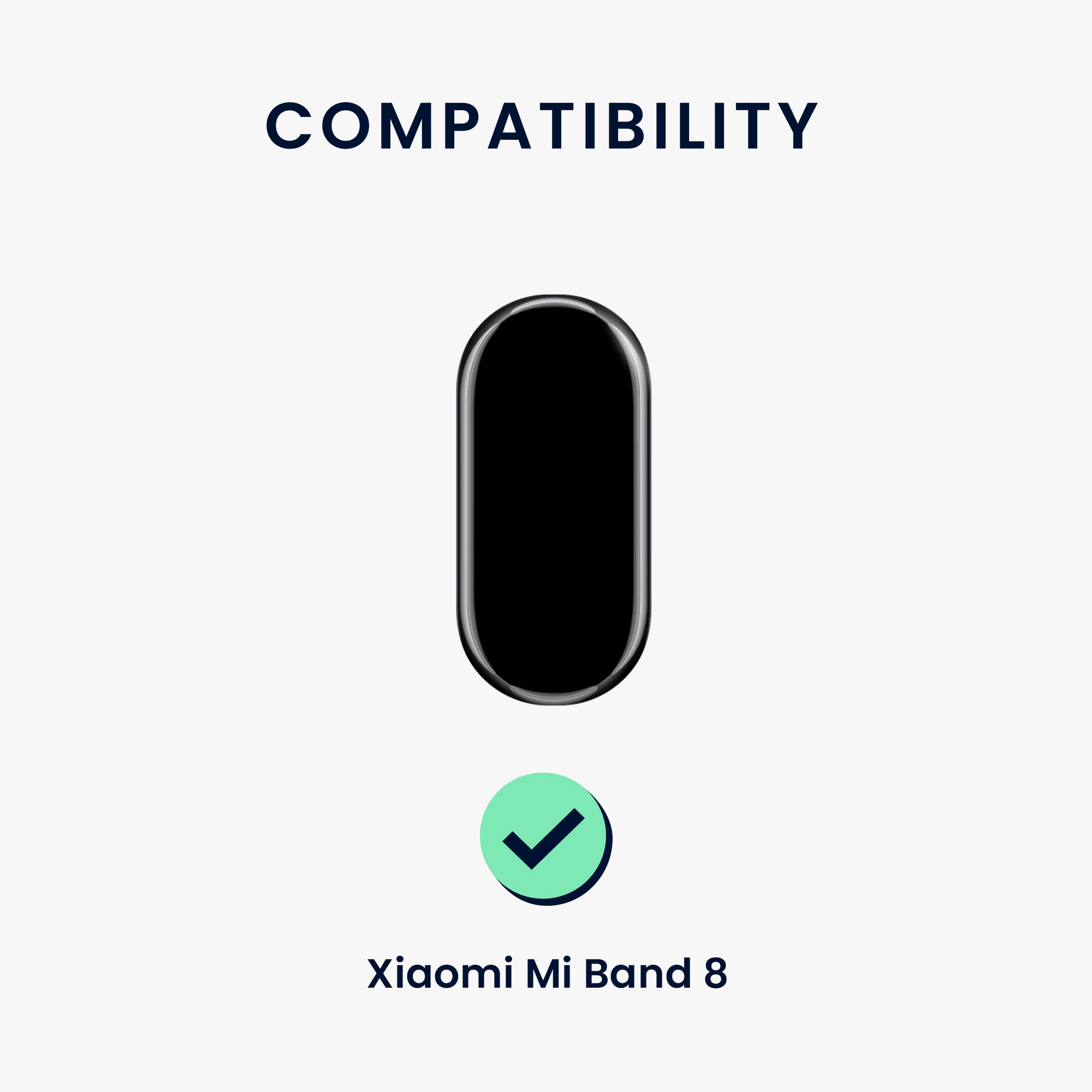 2 ks Řemínek kwmobile Xiaomi Mi, černá / tmavě zelená