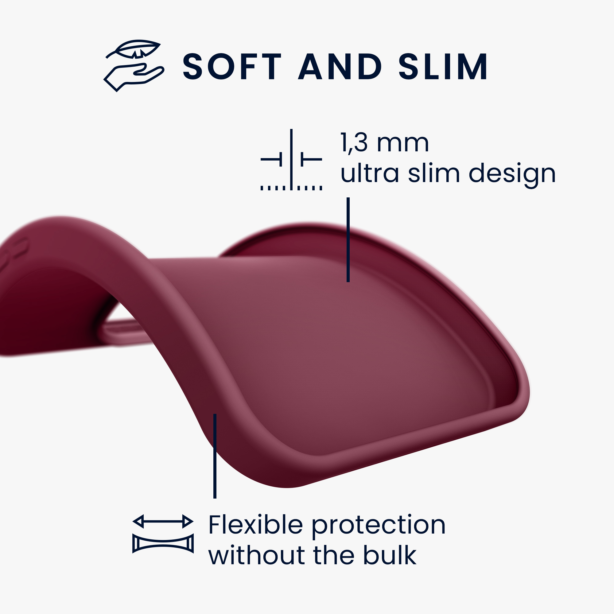 Kryt na mobil Samsung Galaxy A14 5G kwmobile TPU Bordeaux fialová
