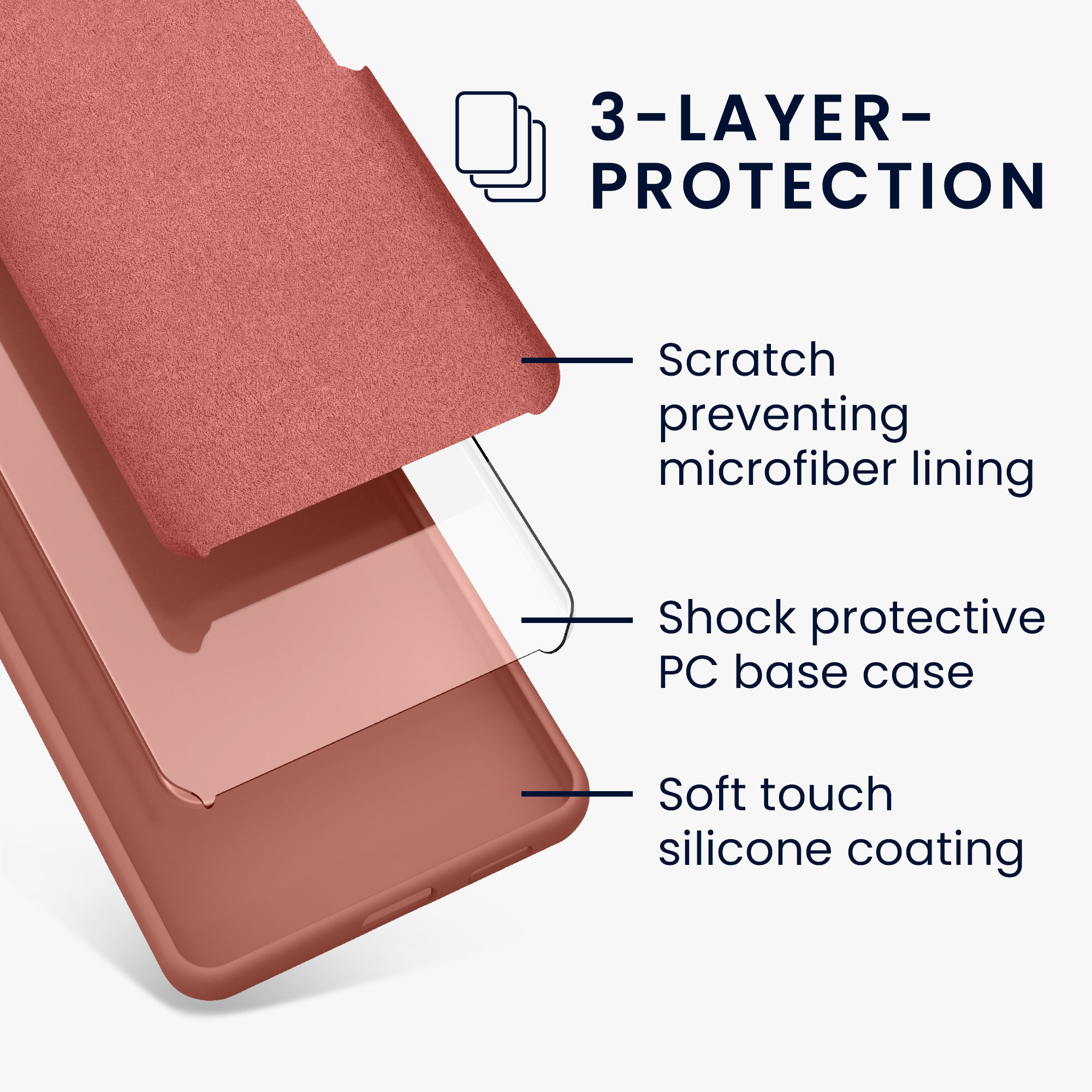 TPU kryt kwmobile Google Pixel 7a - Winter Rose