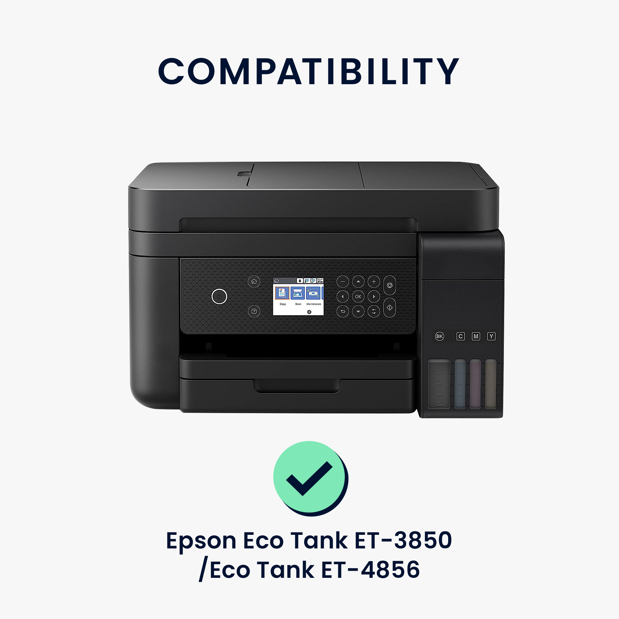 Ochranný obal na tiskárnu Epson Eco Tank ET-3850 tmavě šedé