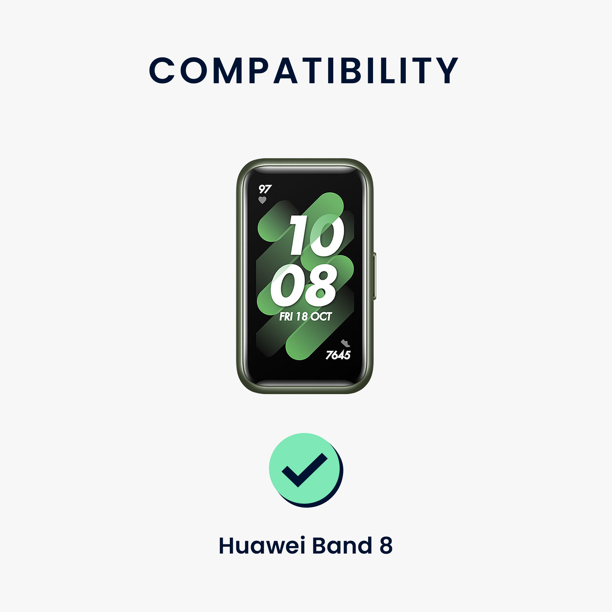 Sada řemínků na chytré hodinky Huawei Band 10 / 9 / 8 2 ks černo-červeno-černo-šedé