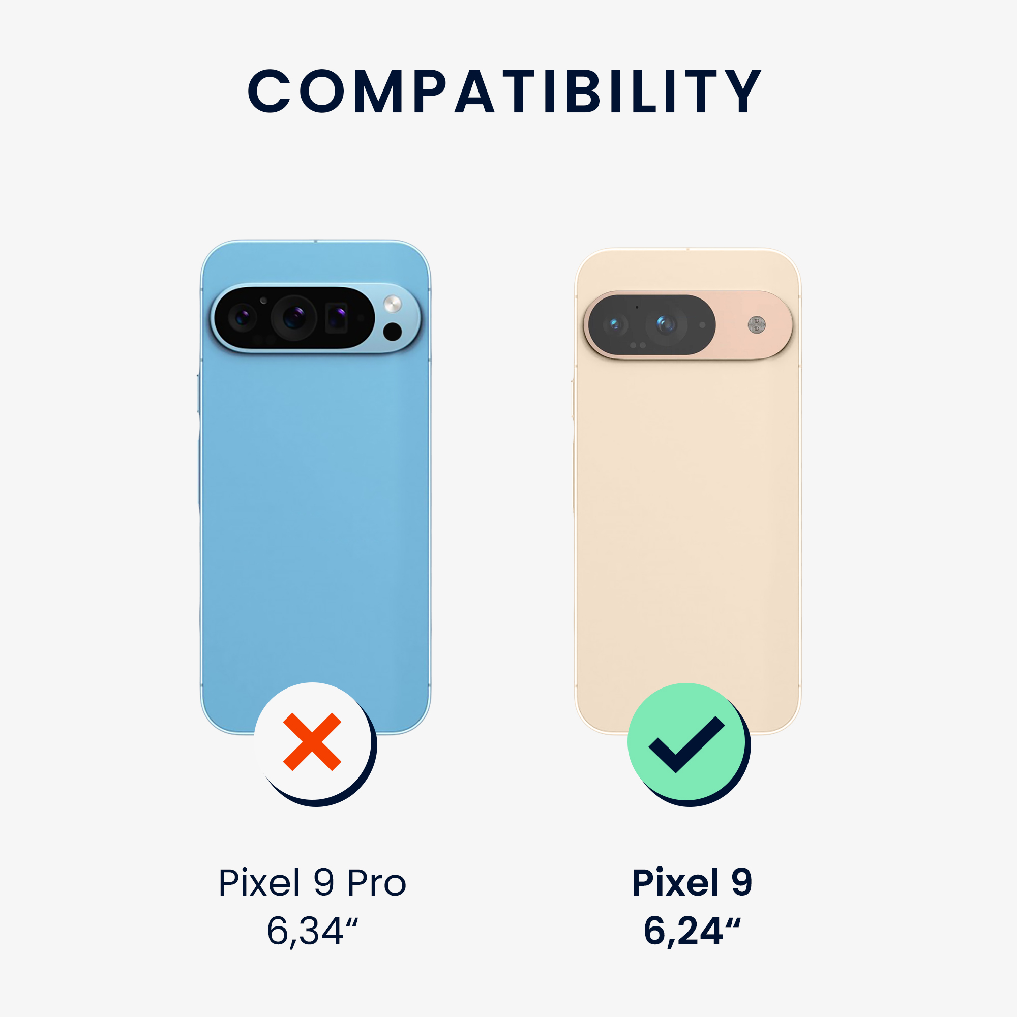 Ochranná fólie na displej kwmobile pro Google Pixel 9 - Matte