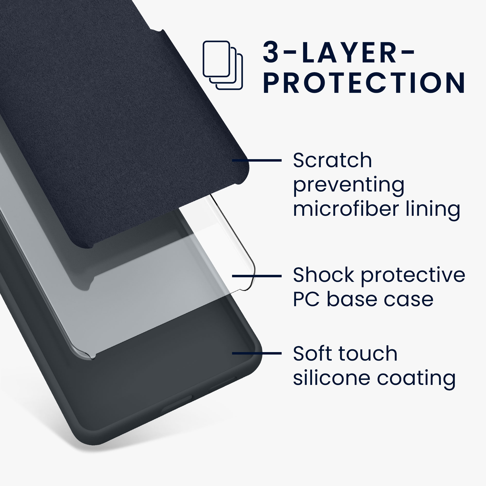 Silikonový kryt kwmobile pro Google Pixel 9a - borůvková
