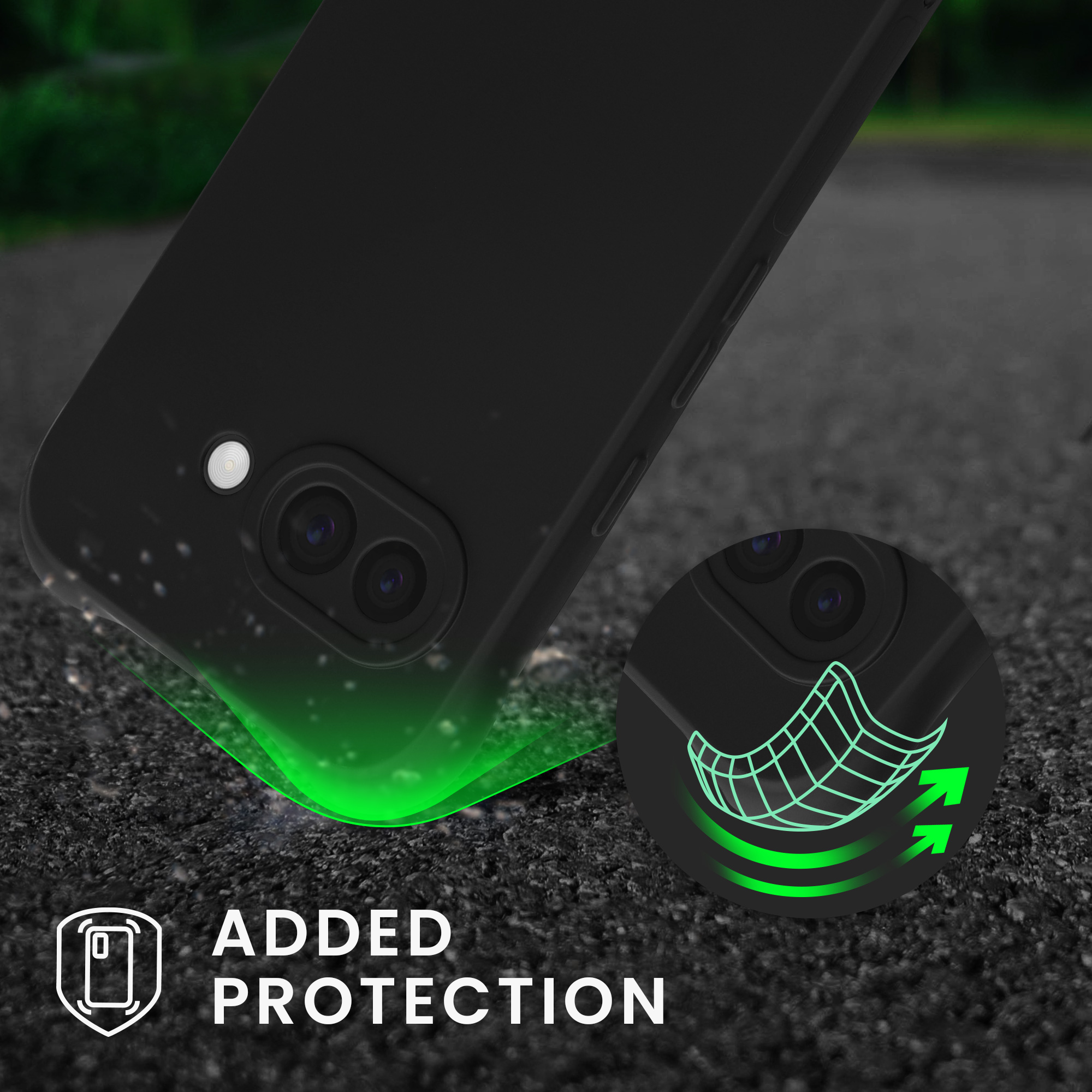 Crossbody kryt kwmobile pro Google Pixel 9a - černá