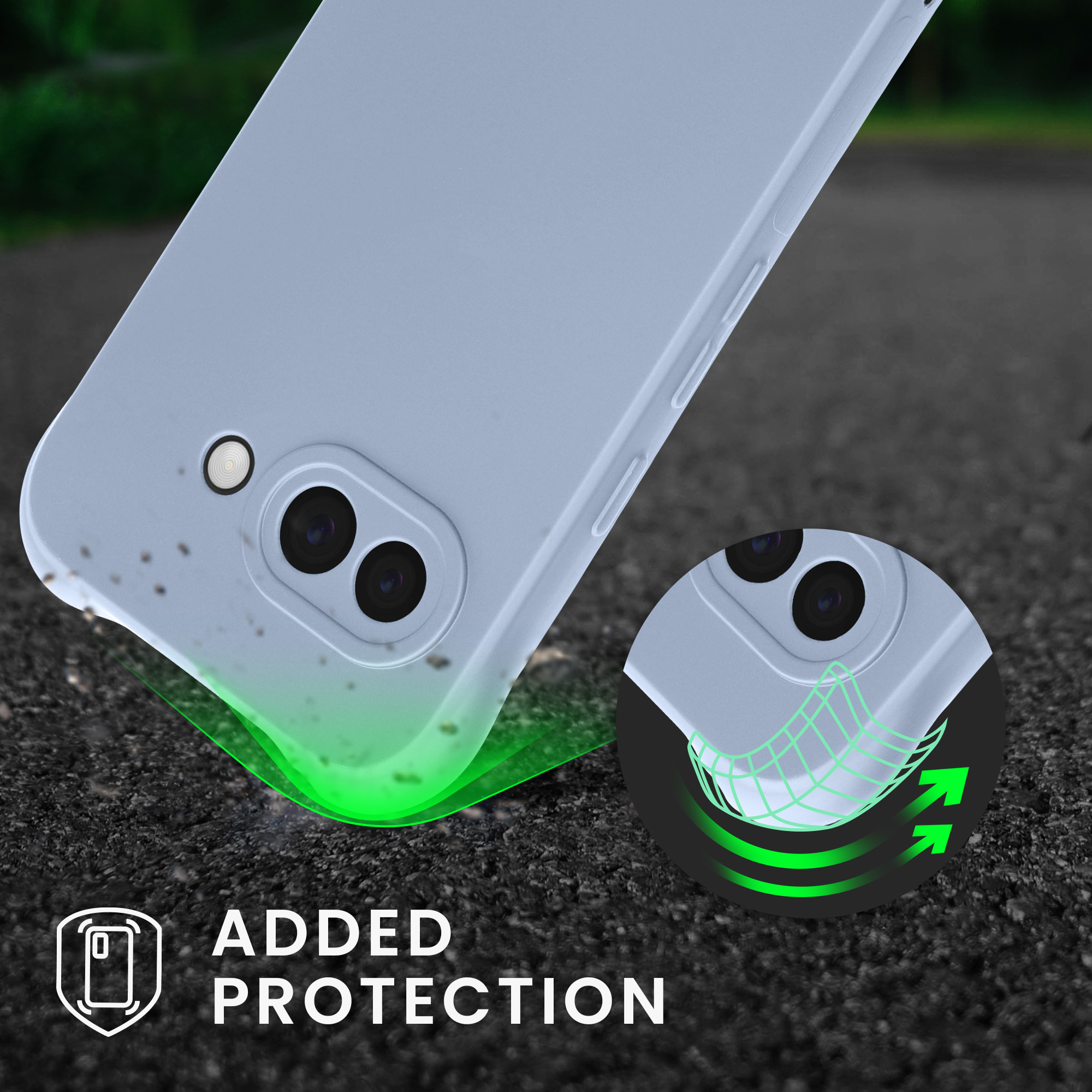 Crossbody kryt kwmobile pro Google Pixel 9a - levandulová
