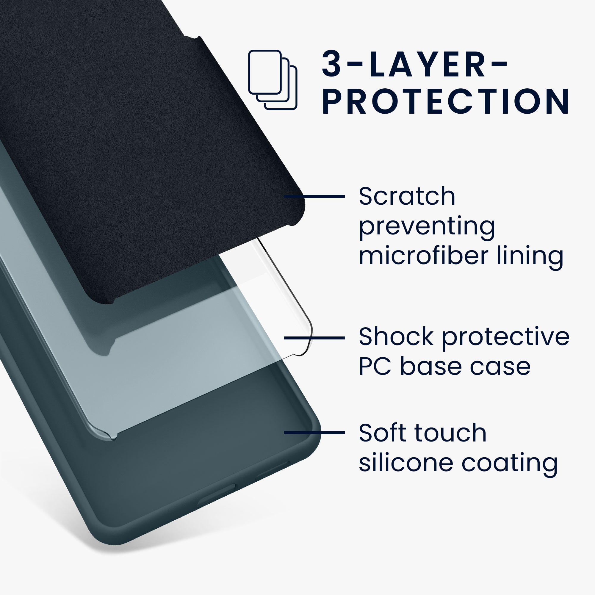 Kryt Xiaomi Redmi Note 14 Pro 5G silikonový TPU tmavá břidlice kwmobile