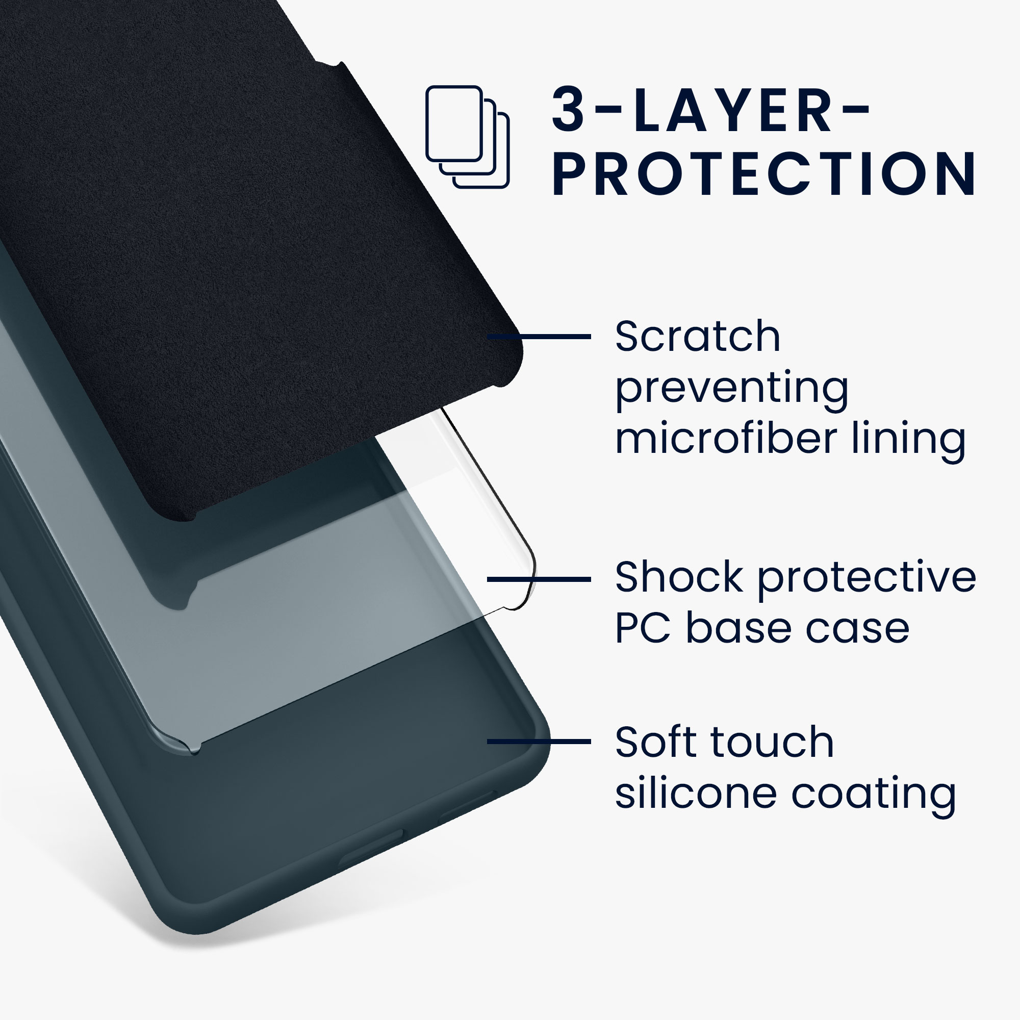 Kryt Xiaomi Redmi Note 14 5G (Not for 4G) silikonový TPU tmavá břidlice kwmobile