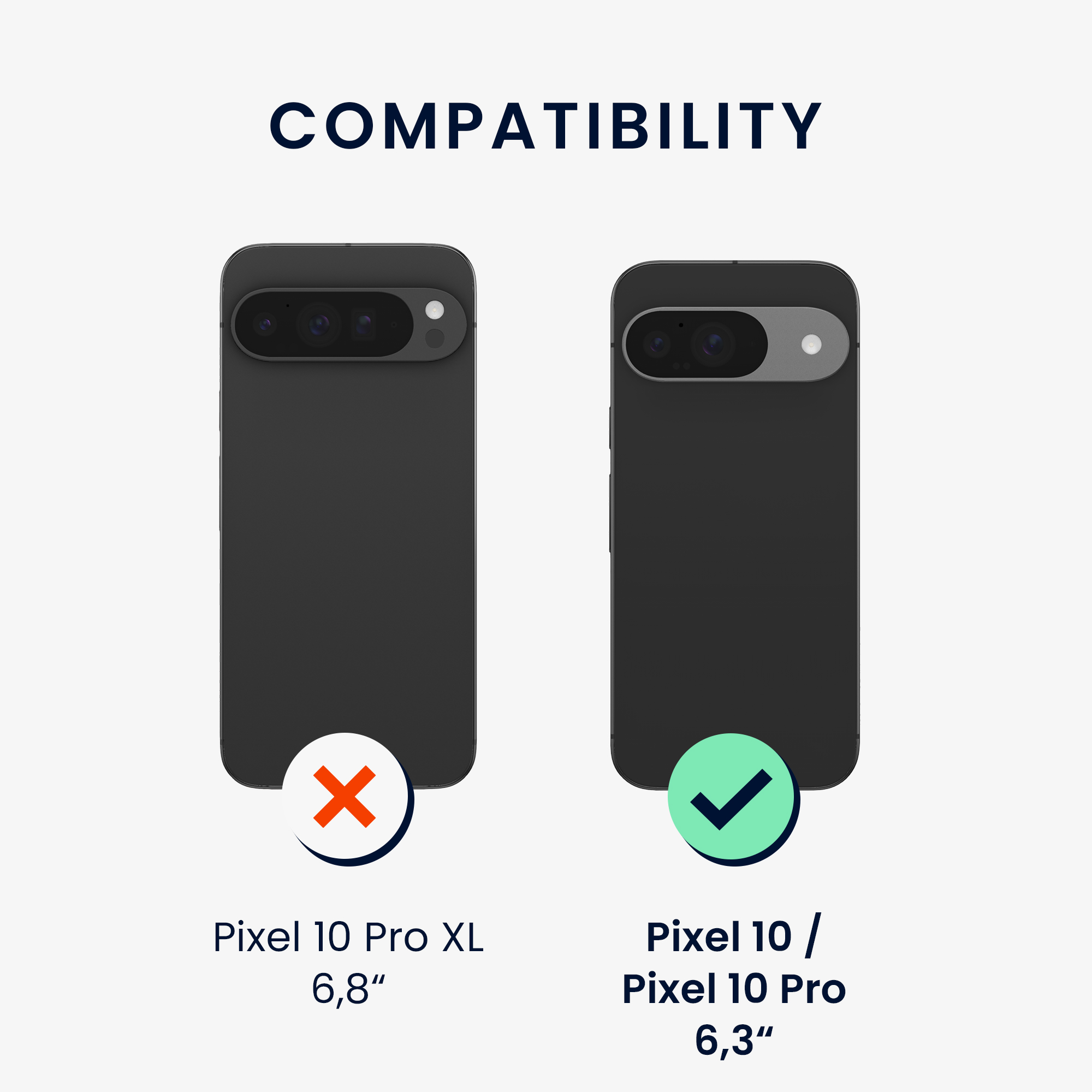Dřevěný kryt kwmobile pro Google Pixel 10 / Pixel 10 Pro - vintage hnědá / hnědá