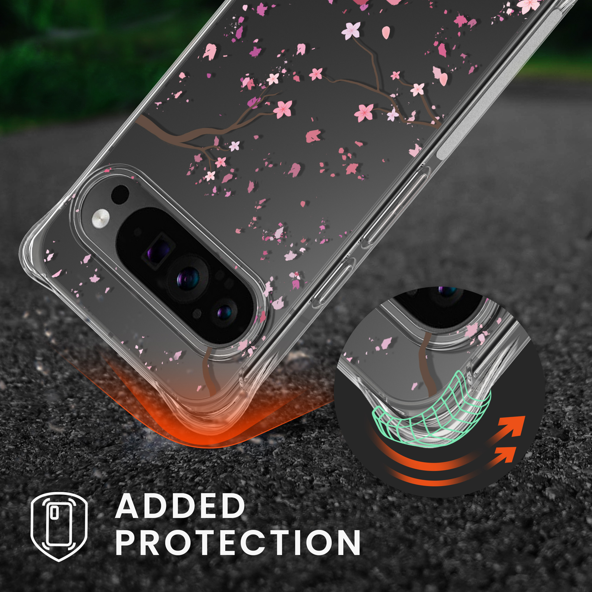 Crossbody kryt kwmobile pro Google Pixel 10 Pro XL - transparentní