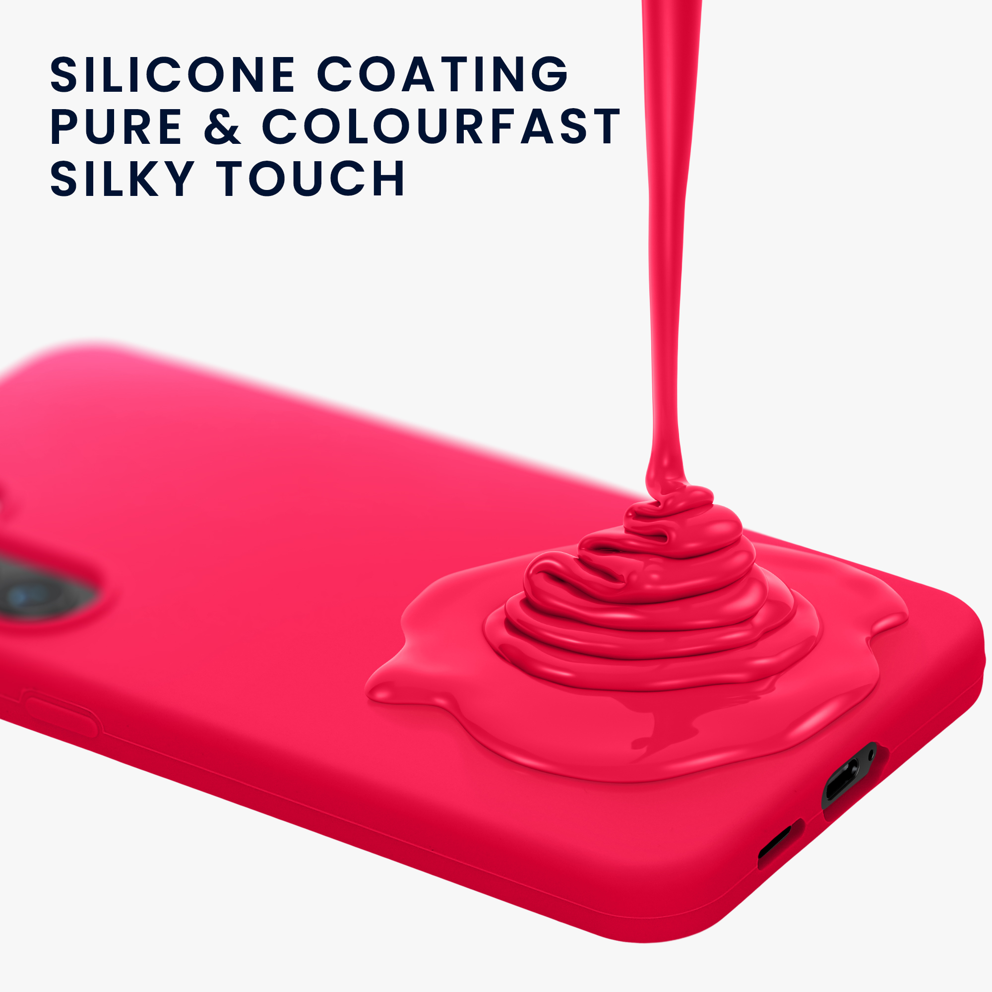 Kryt na mobil Samsung Galaxy S24 Plus kwmobile neonově růžová