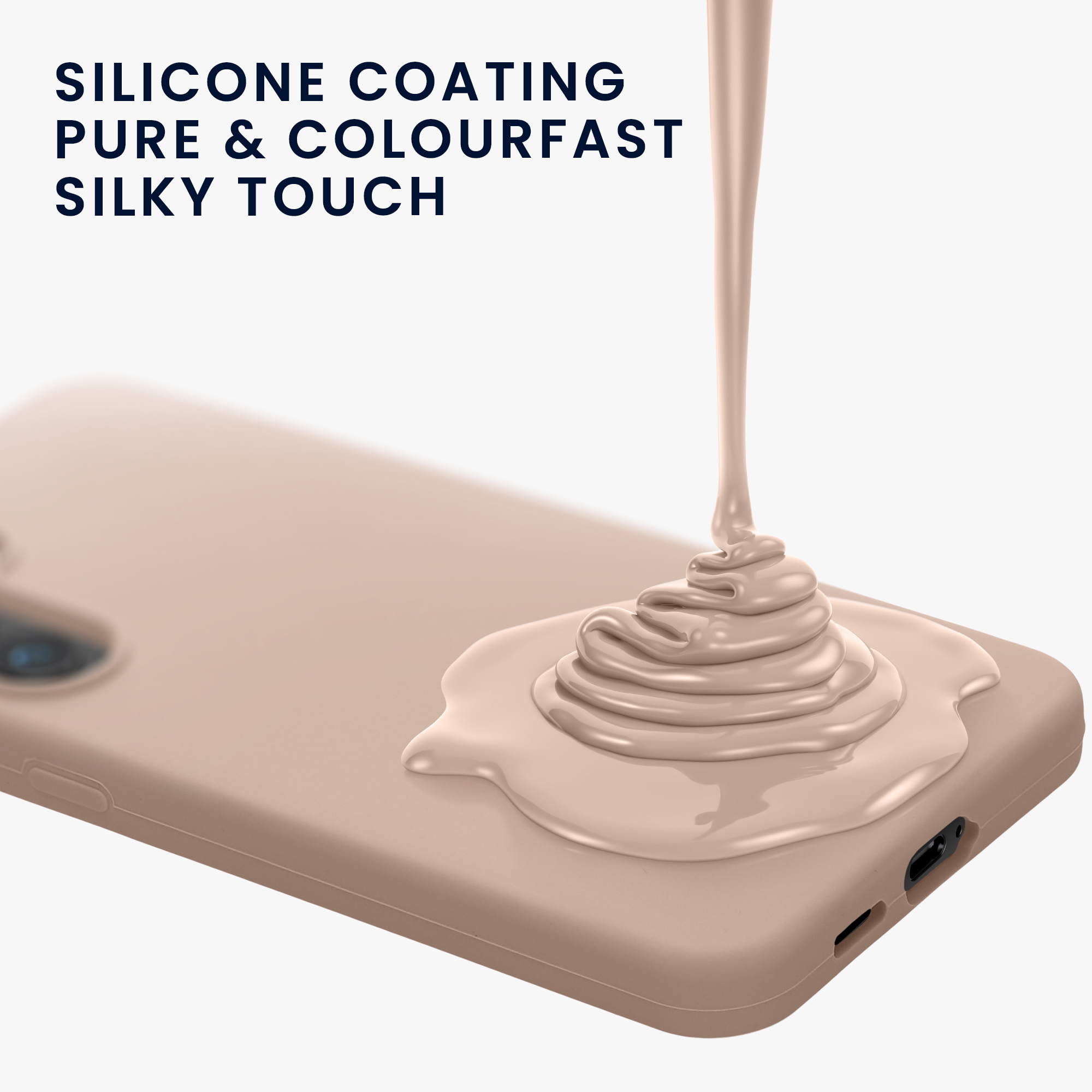 Kryt na mobil Samsung Galaxy S24 Plus kwmobile světlá Coconut Swirl