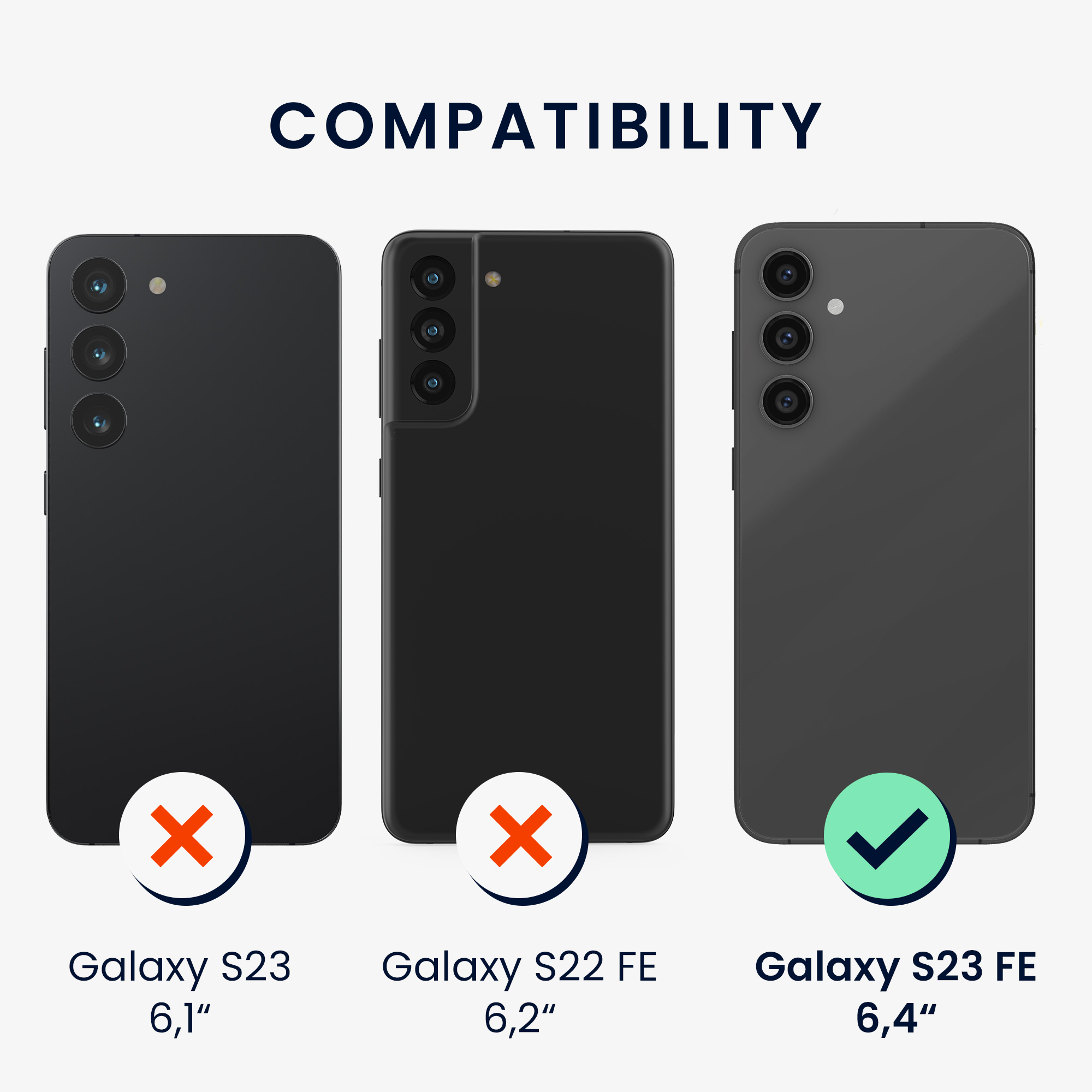 Dřevěný kryt na mobil Galaxy S23 FE kwmobile tmavě hnědý