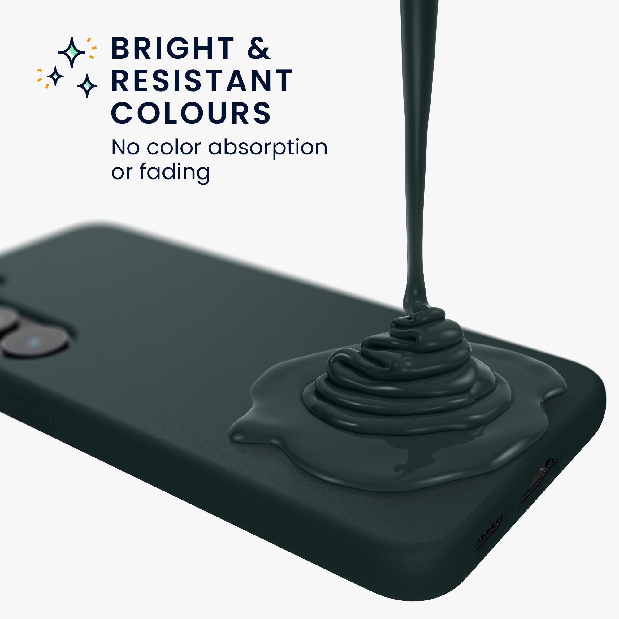 Kryt na mobil Samsung Galaxy A55 5G kwmobile TPU Mechová zelená