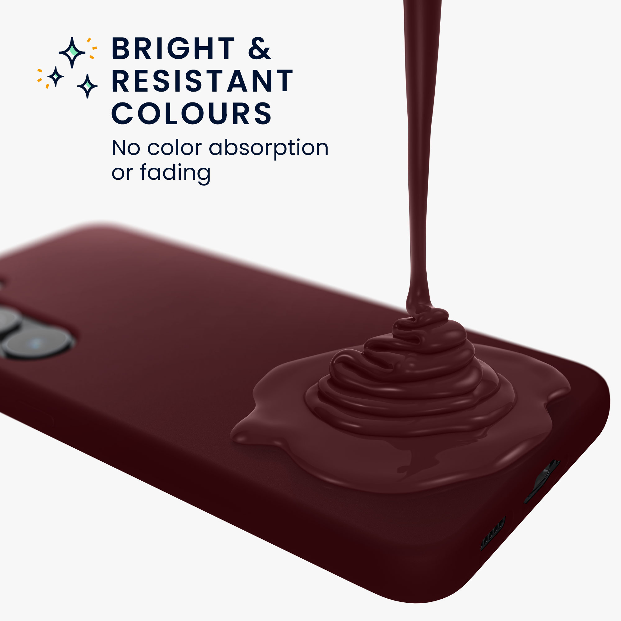 Kryt na mobil Samsung Galaxy A55 5G kwmobile TPU Bordeaux fialová