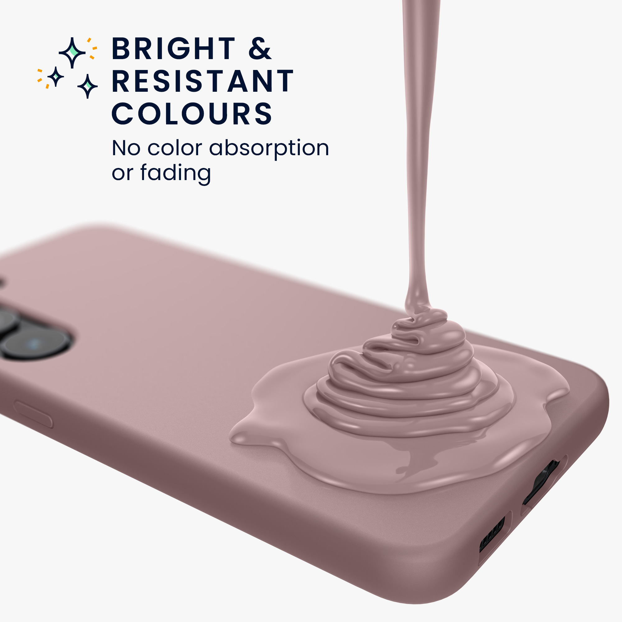 Kryt na mobil Samsung Galaxy A55 5G kwmobile TPU Nahá lila