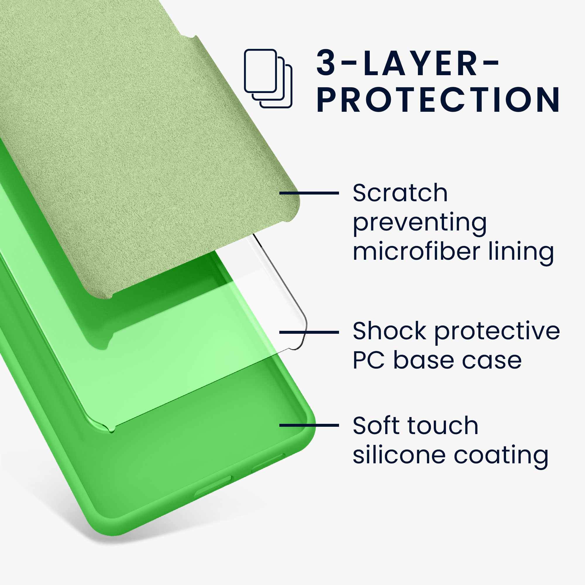 Kryt na mobil Samsung Galaxy A15 5G kwmobile TPU Limetková zelená