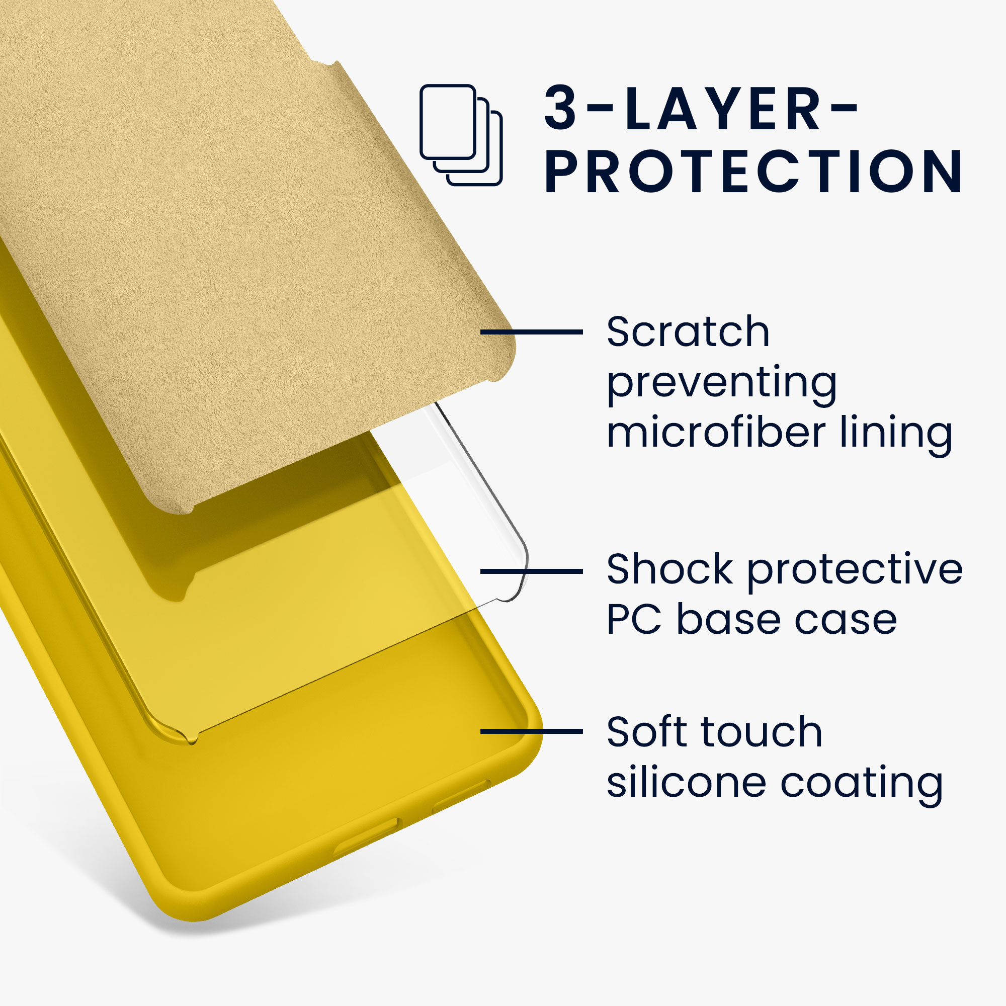 Kryt na mobil Samsung Galaxy A15 5G kwmobile TPU Zářivá žlutá