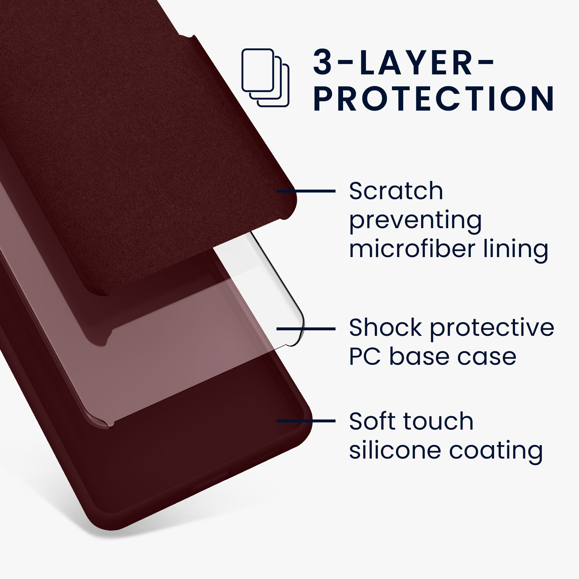 Kryt na mobil Samsung Galaxy A15 5G kwmobile TPU Bordeaux fialová