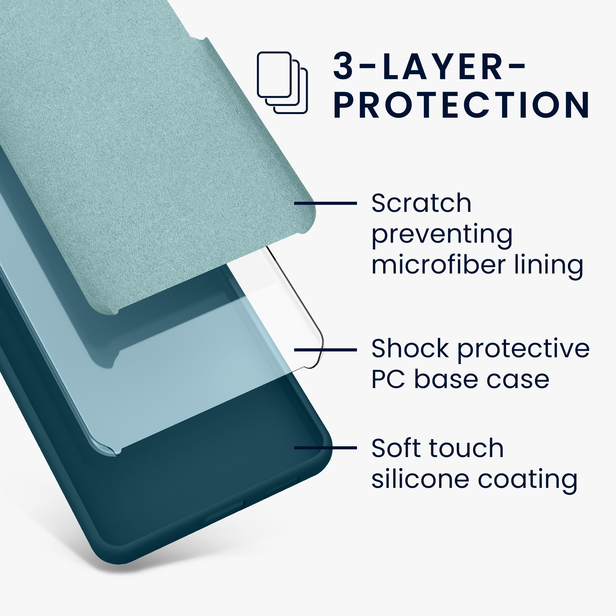 Kryt na mobil Samsung Galaxy A25 kwmobile TPU Matná petrolejová