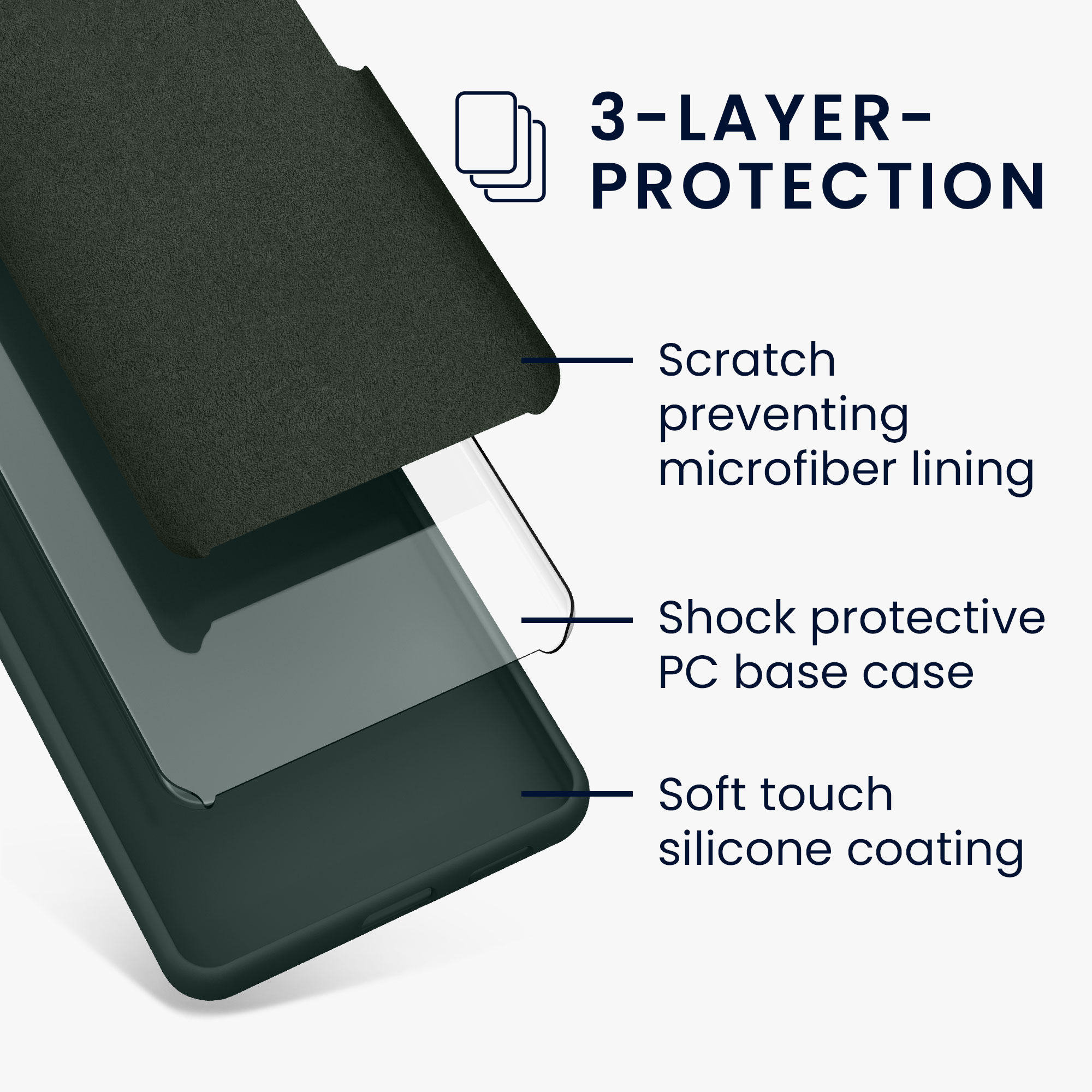 Kryt na mobil Samsung Galaxy A35 kwmobile TPU mechově zelený