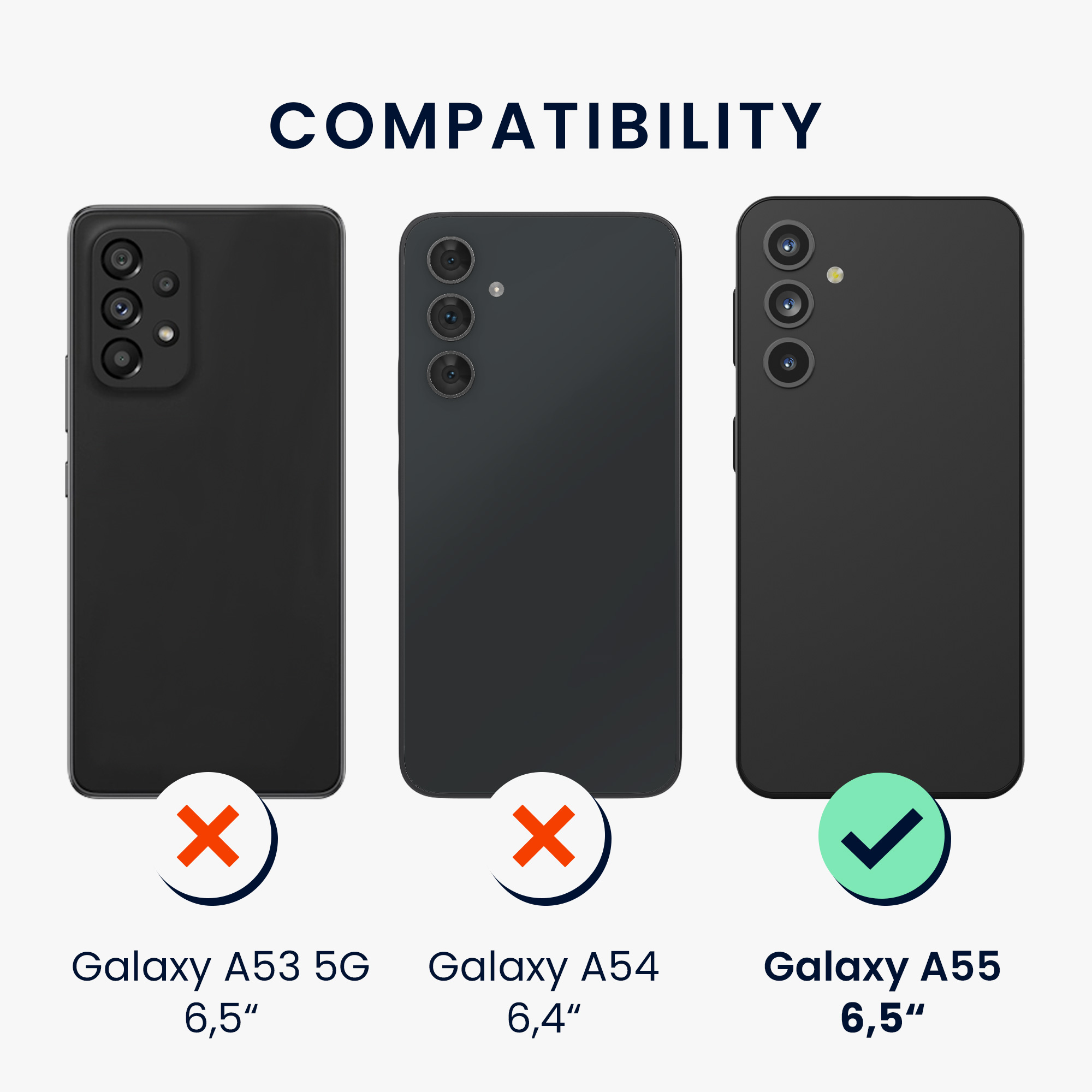 Průhledný kryt na mobil Samsung Galaxy A54 5G kwmobile motiv Wildflower Vines Wildflower Vines - vícebarevná / transparentní