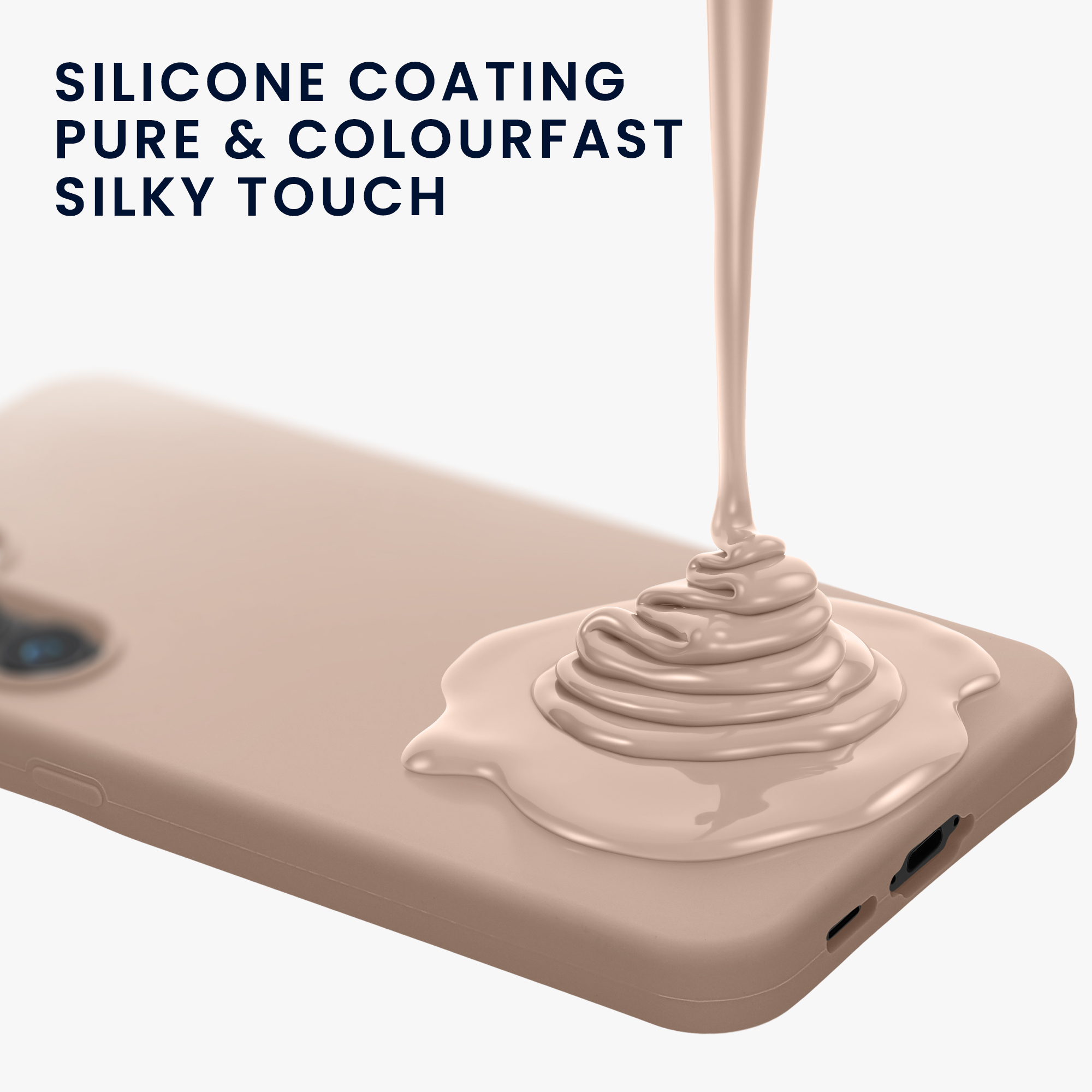 Kryt na mobil Samsung Galaxy S24 FE kwmobile světlá Coconut Swirl