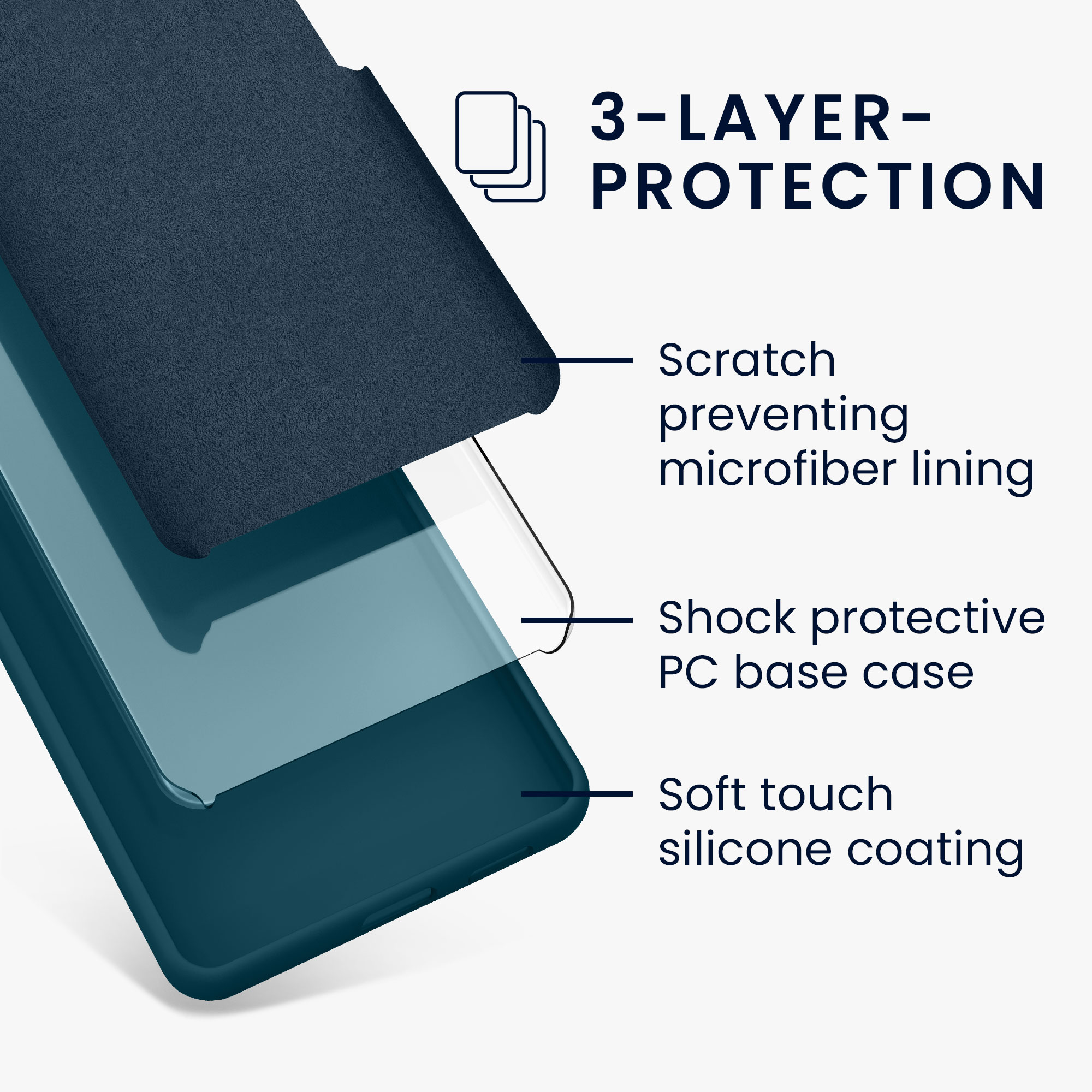 Kryt kwmobile pro Samsung Galaxy Xcover7 - Wireless Charging Teal Matte