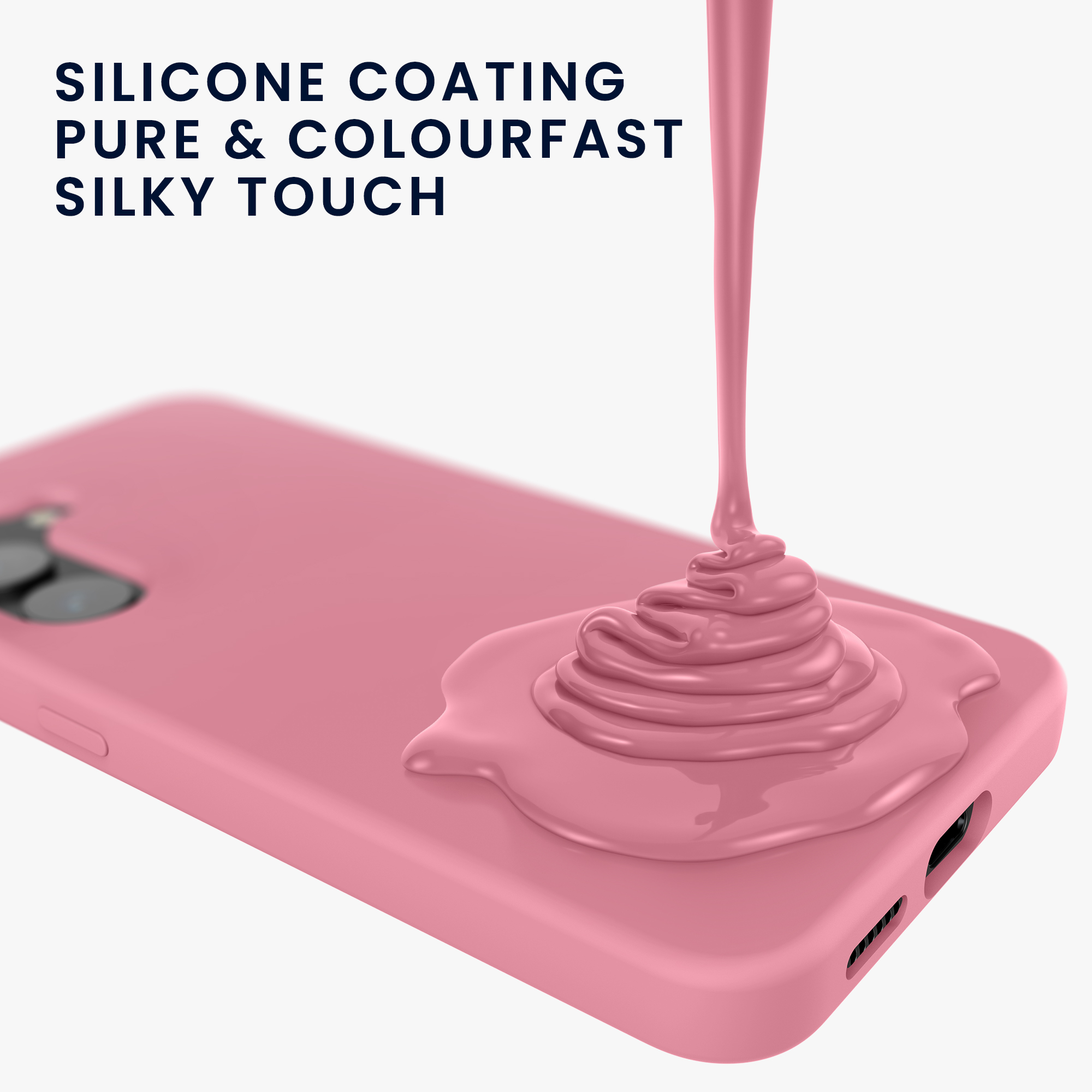 Kryt na mobil Samsung Galaxy S25 kwmobile tmavě růžová Dark Rose
