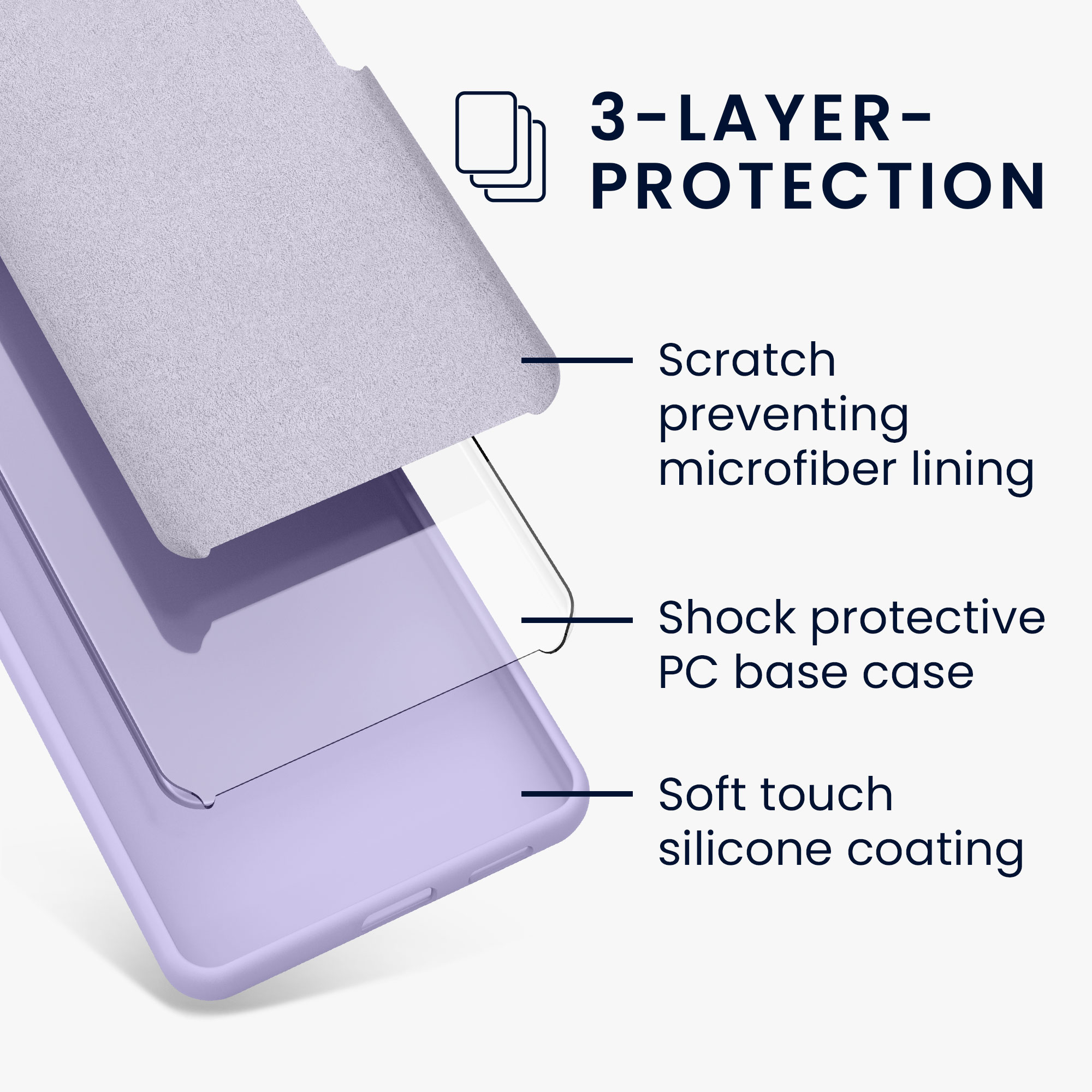 Kryt na mobil Samsung Galaxy A16 5G kwmobile TPU Levandulová