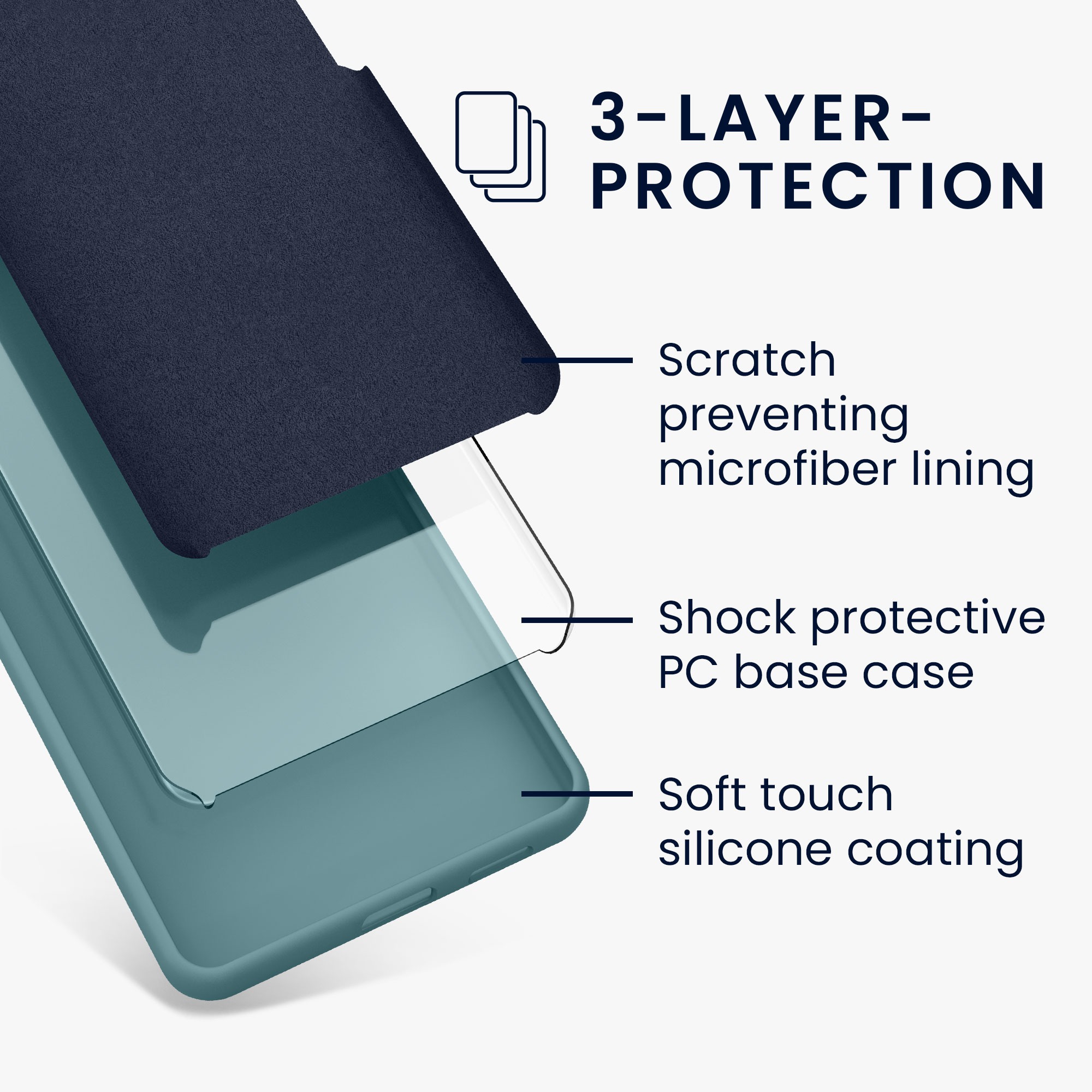Kryt na mobil Samsung Galaxy A16 5G kwmobile TPU Arktická noc