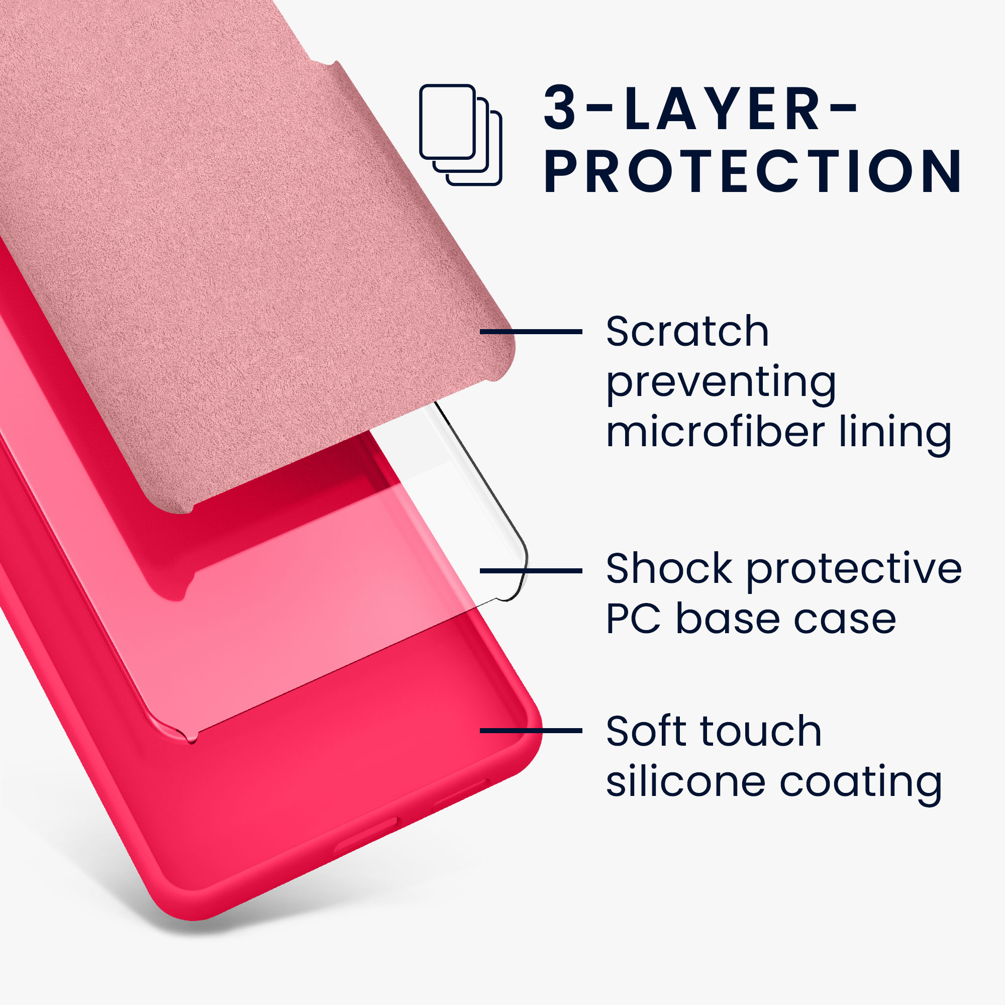 Kryt na mobil Samsung Galaxy A56 5G kwmobile TPU Neonová růžová