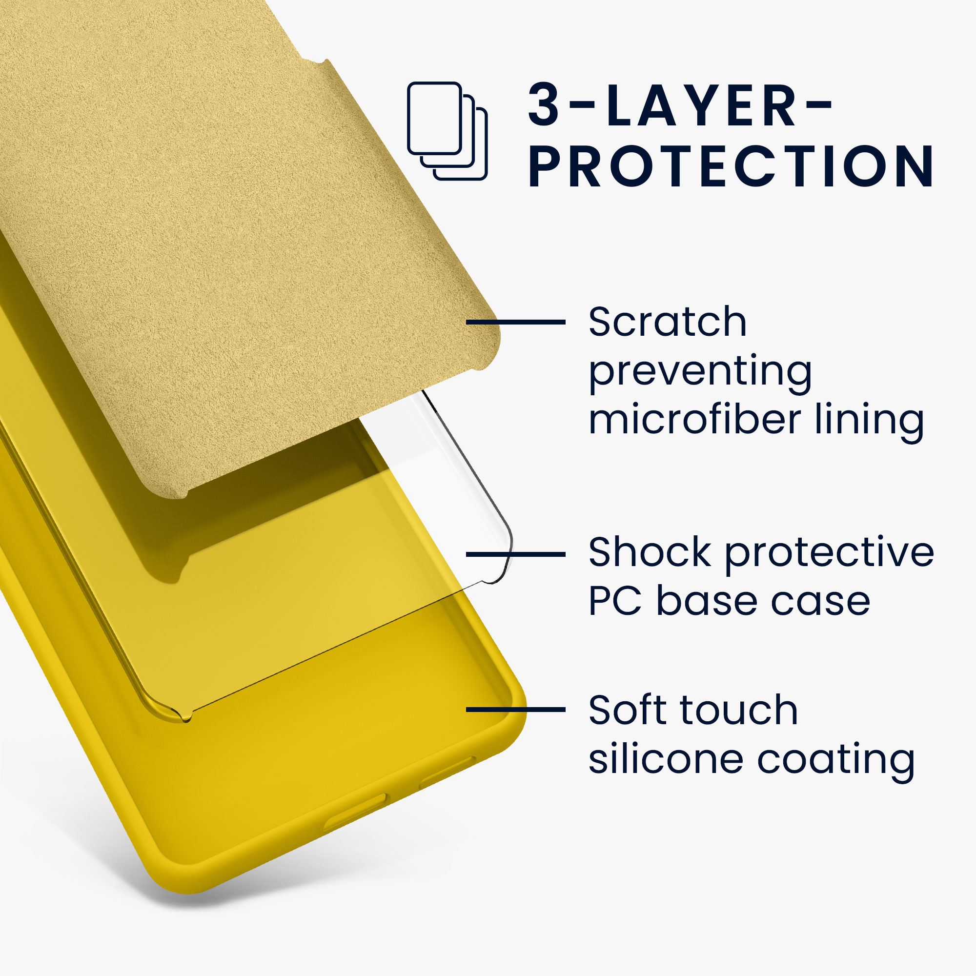 Kryt na mobil Samsung Galaxy A56 5G kwmobile TPU Zářivá žlutá