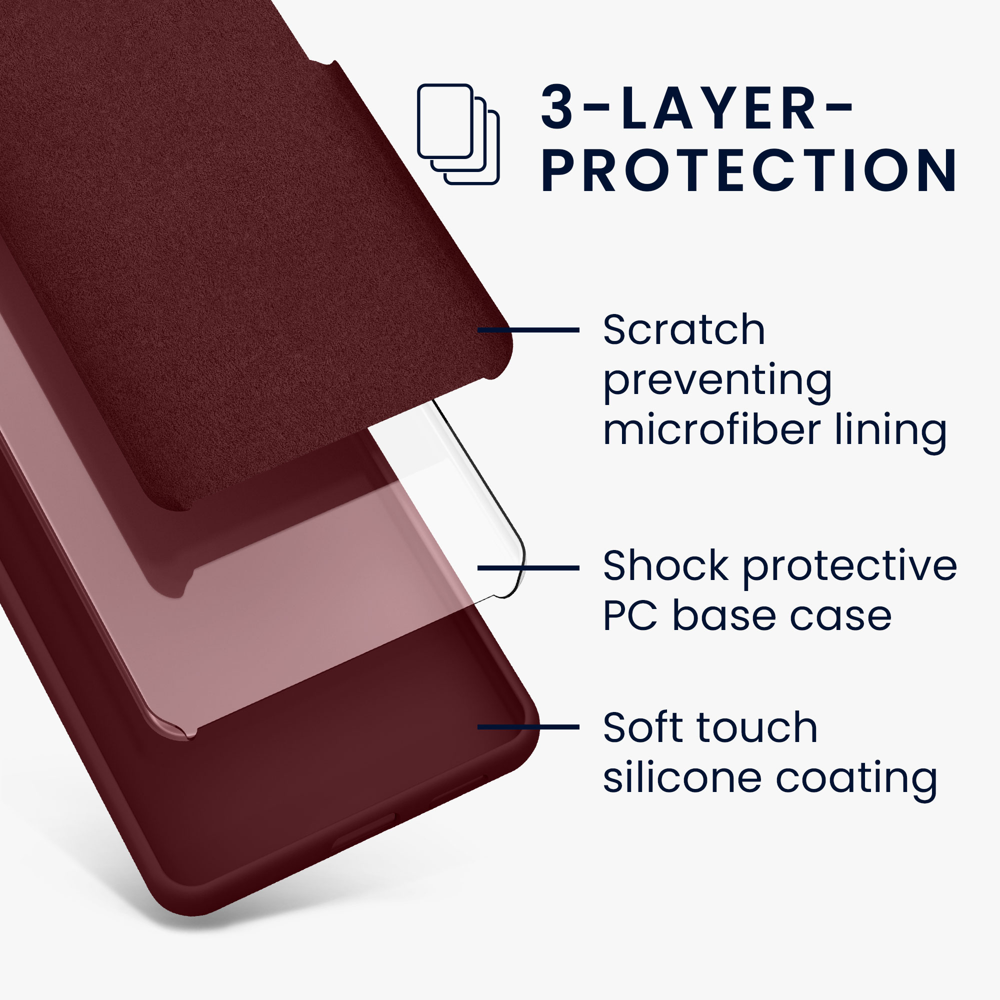 Kryt na mobil Samsung Galaxy A56 5G kwmobile TPU Bordeaux fialová