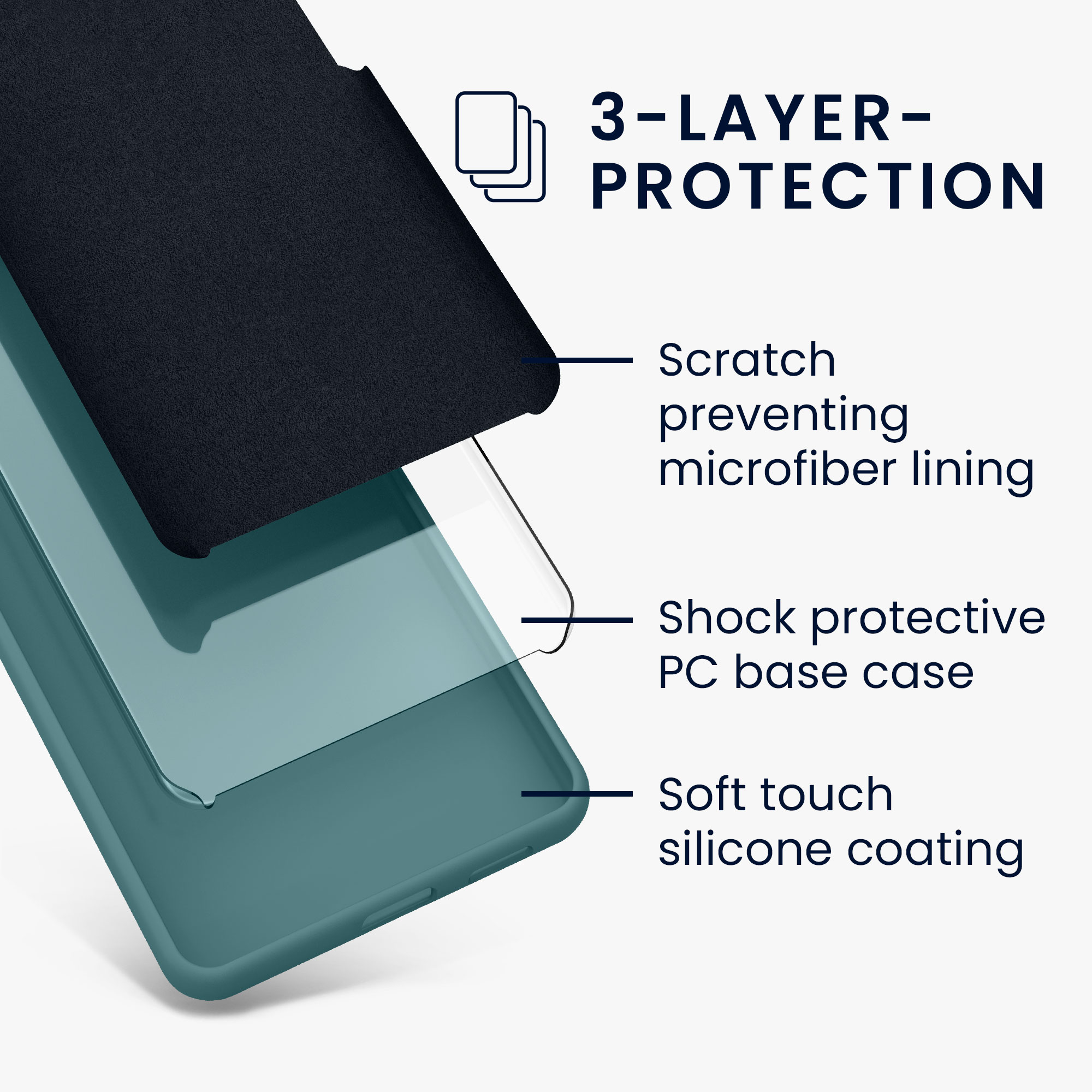 Kryt na mobil Samsung Galaxy A56 5G kwmobile TPU Arktická noc