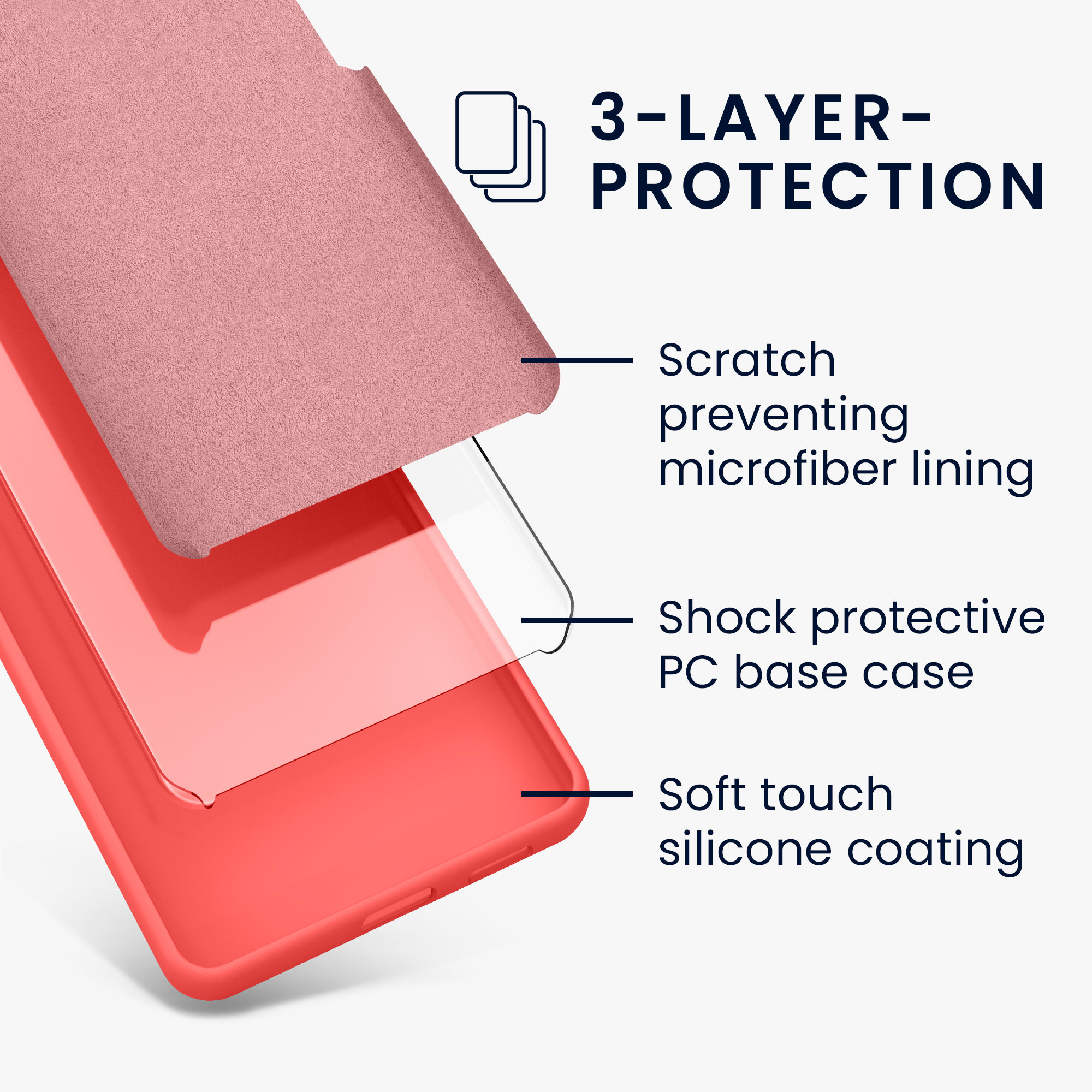 Kryt na mobil Samsung Galaxy A56 5G kwmobile TPU Neonová korálová