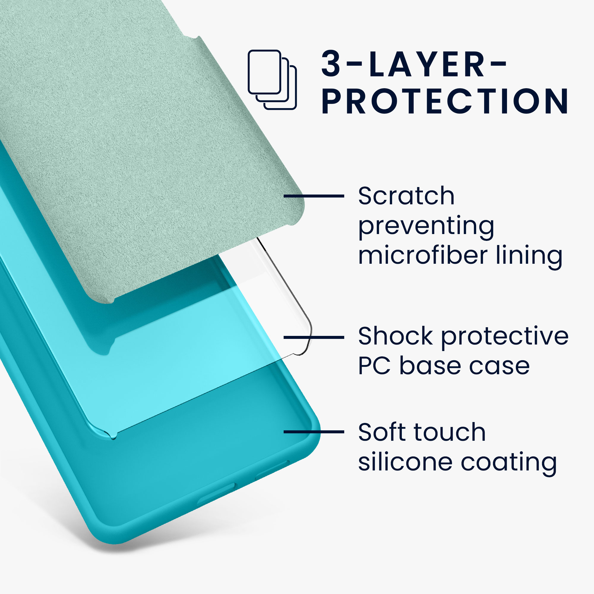 Kryt na mobil Samsung Galaxy A56 5G kwmobile TPU Chladný ledovec